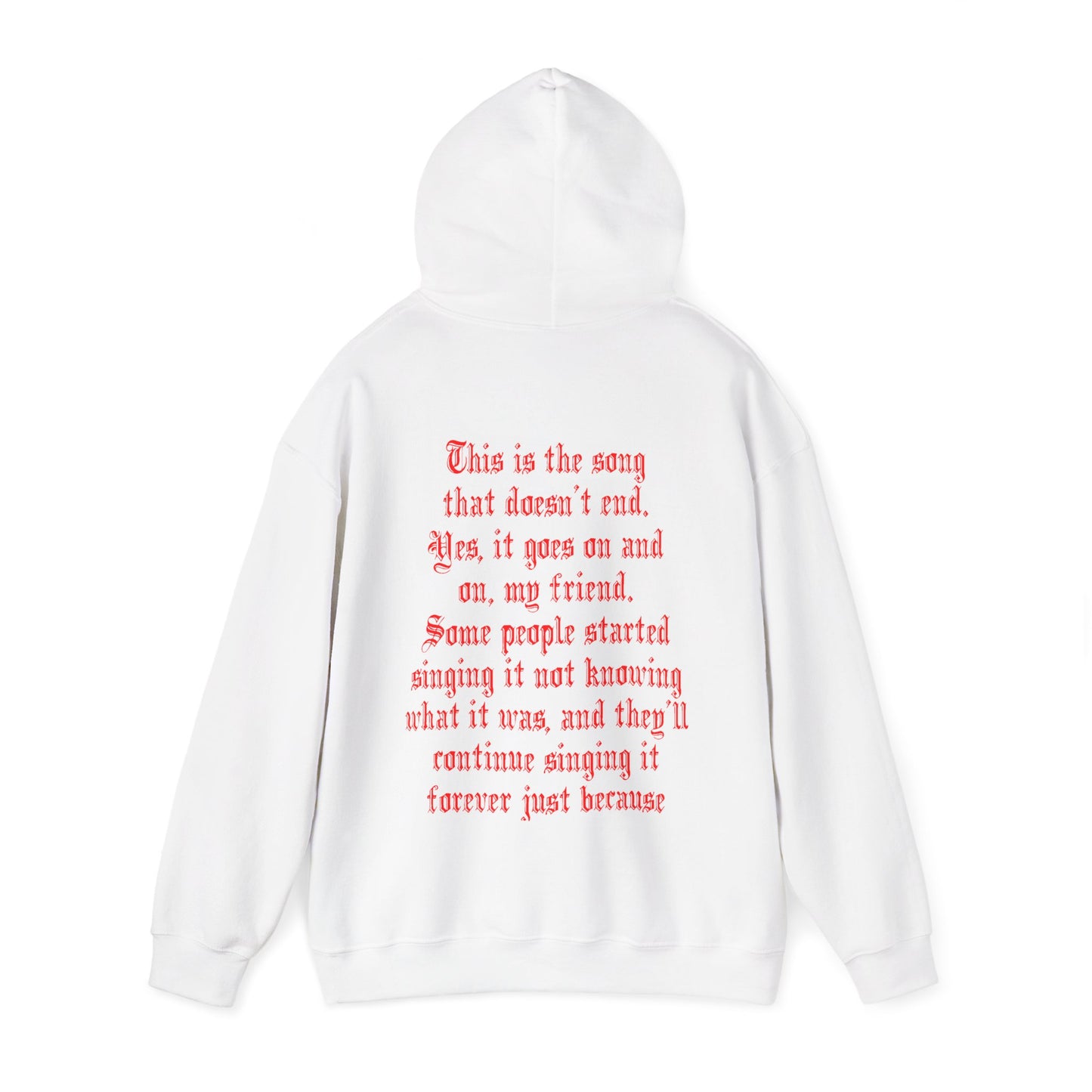 this is the song that doesn't end lamb chops hoodie
