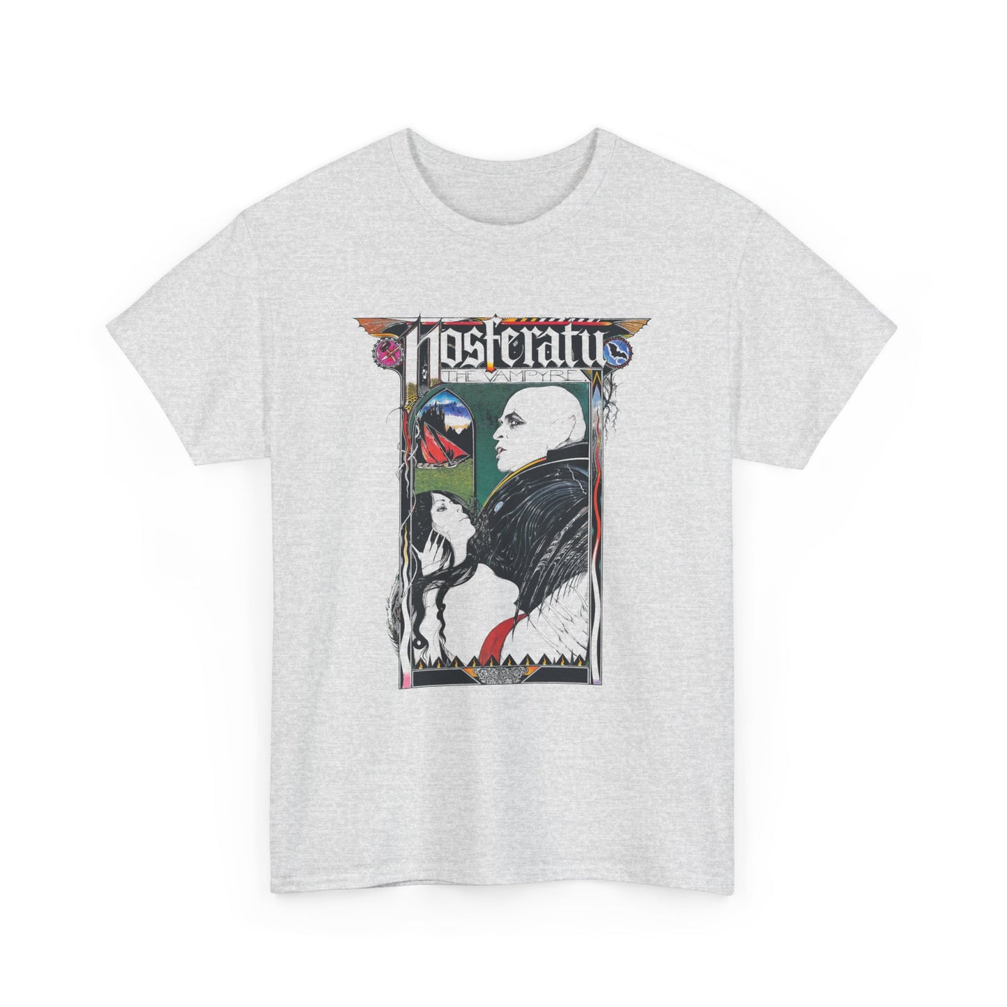 nosferatu 1979 movie poster reproduction tshirt