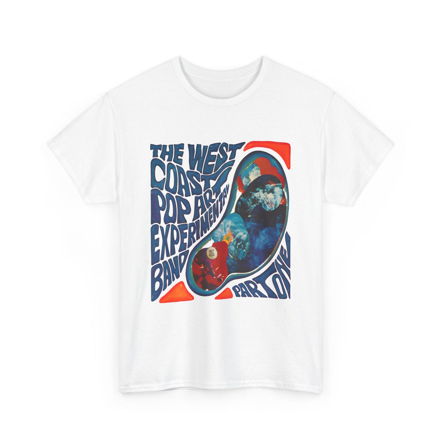 1967 part one by the west coast pop art experimental band album cover stretched tshirt