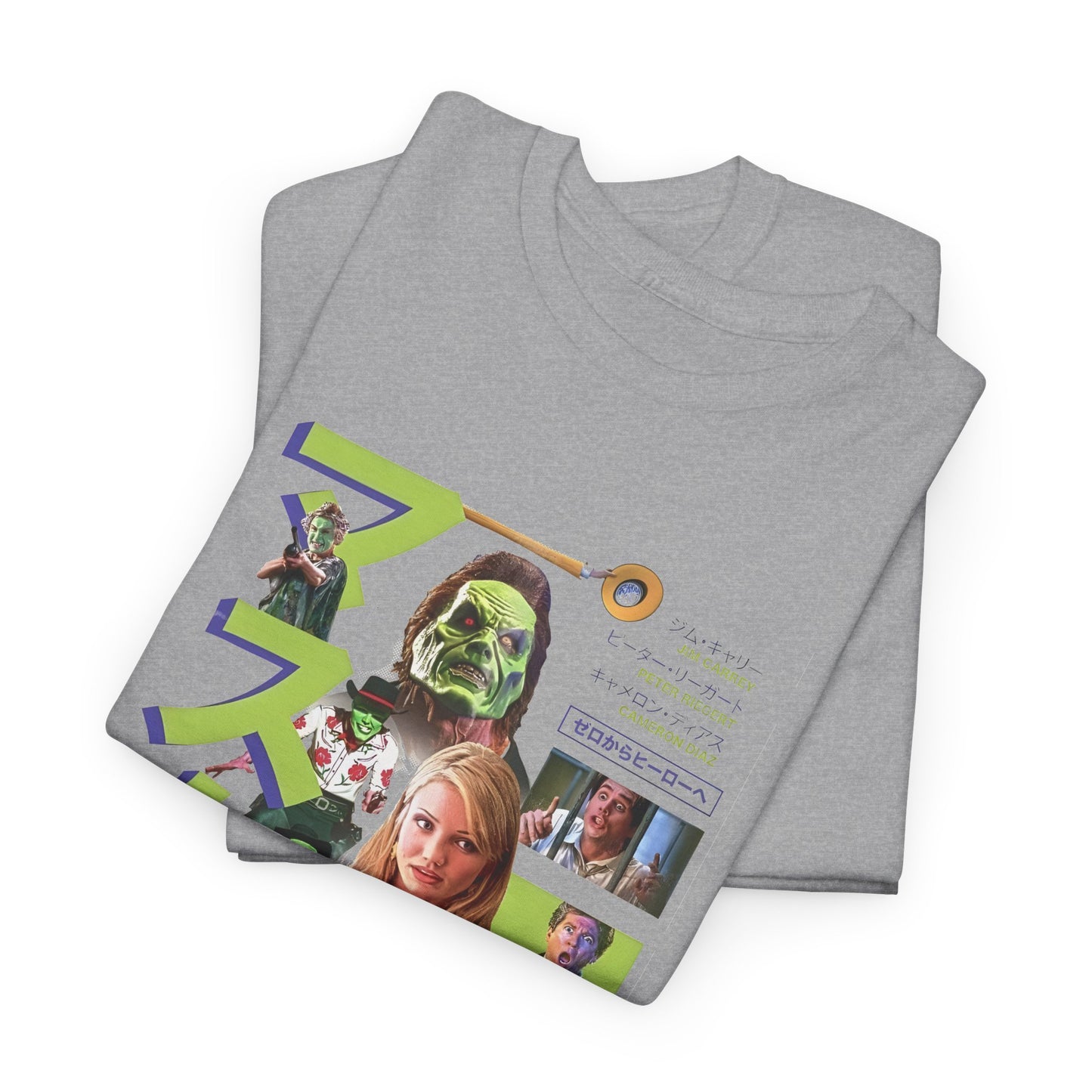 1994 japanese movie poster for the mask reproduction tshirt