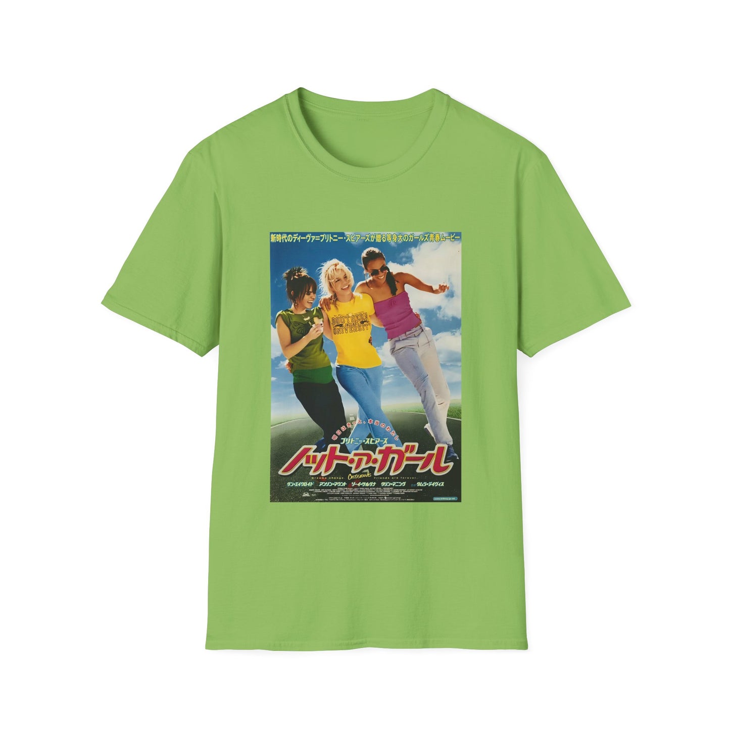 2002 japanese movie poster tshirt britney spears crossroads