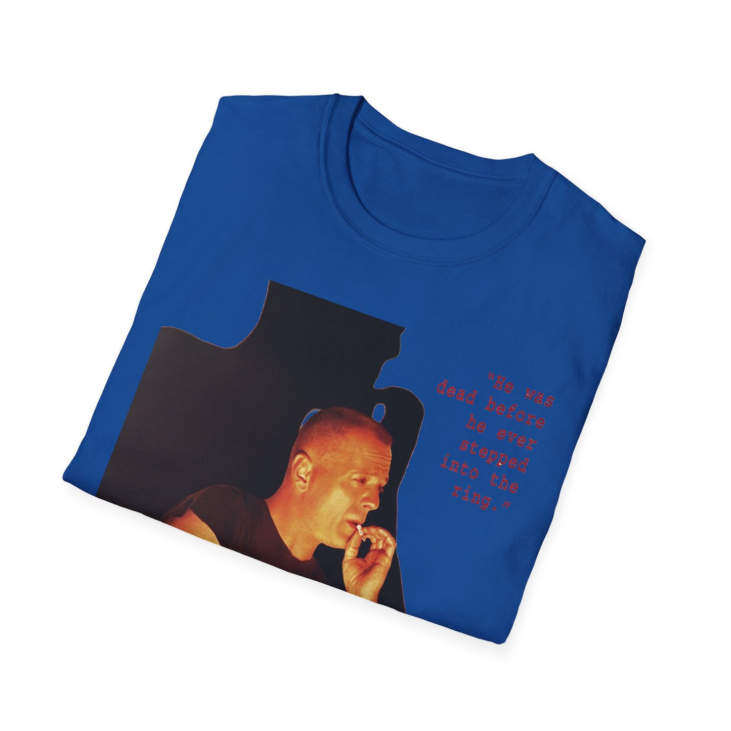 bruce willis pulp fiction the boxer tshirt