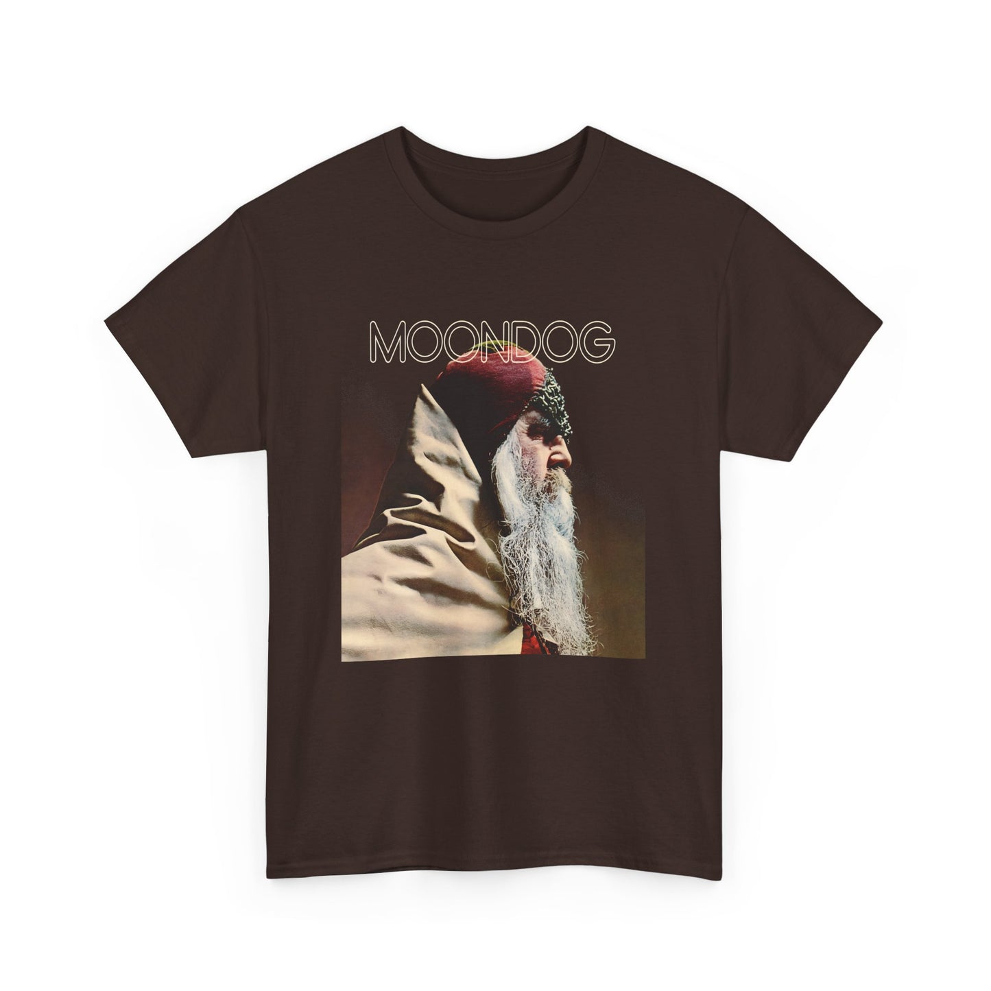1969 moondog self titled album cover stretched tshirt