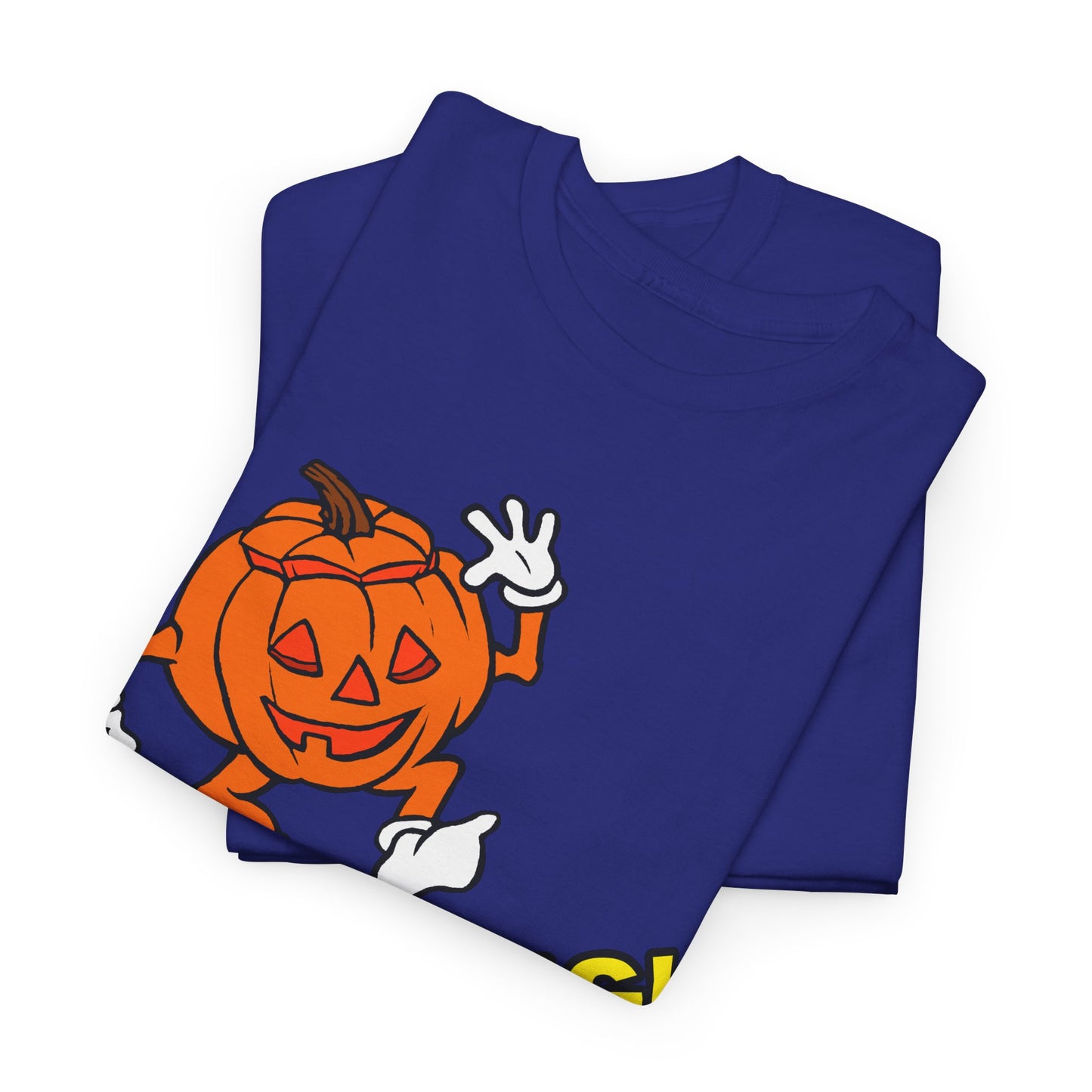 old tv commercial halloween pumpking guy not long custom reproduction tshirt