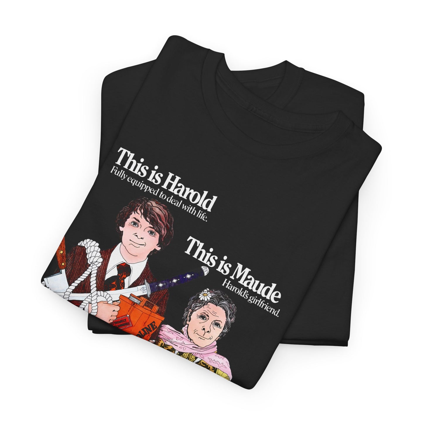 harold and maude 1971 belgian movie poster reproduction tshirt