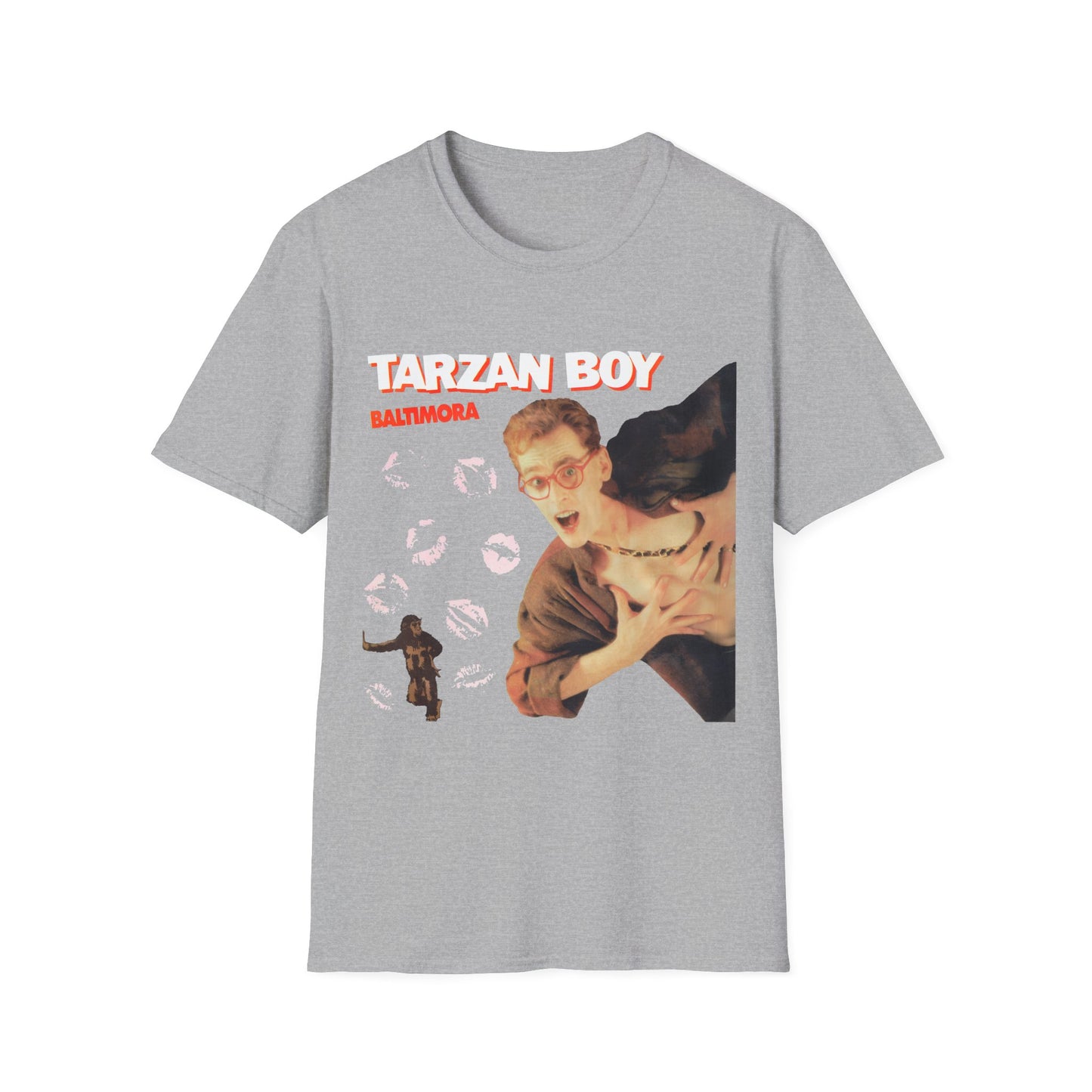 1985 tarzan boy single by baltimora tshirt