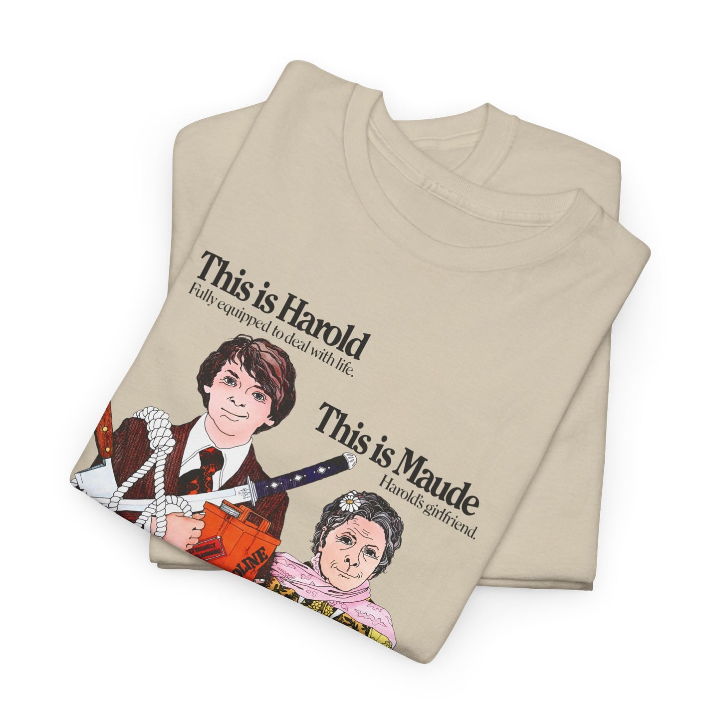 harold and maude 1971 belgian movie poster reproduction tshirt