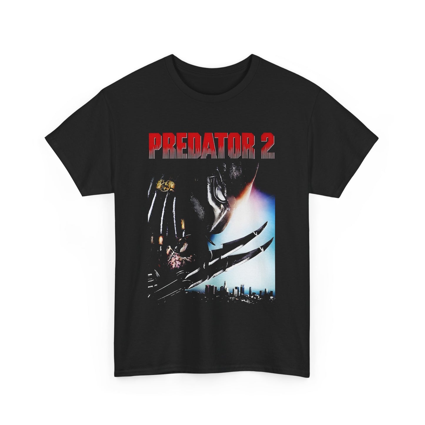 1990 predator 2 alternate movie poster tshirt