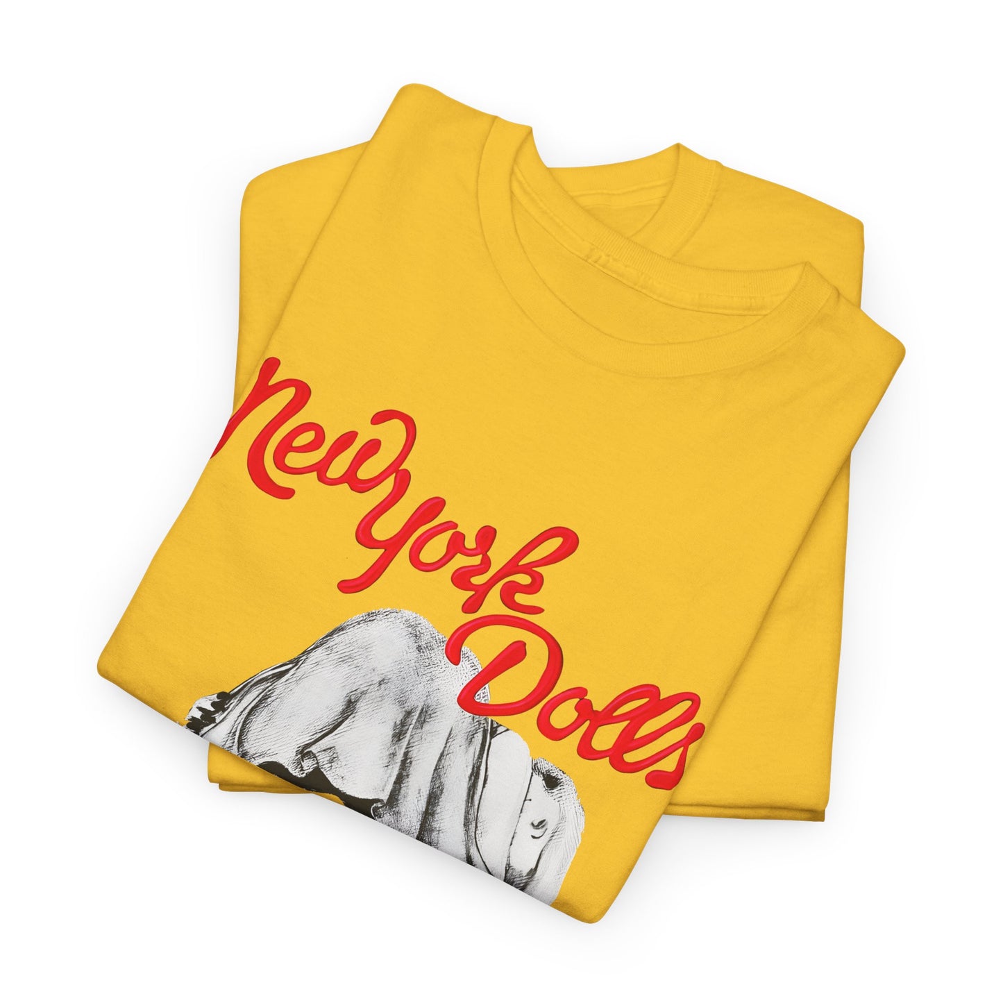 vintage new york dolls reproduction tshirt