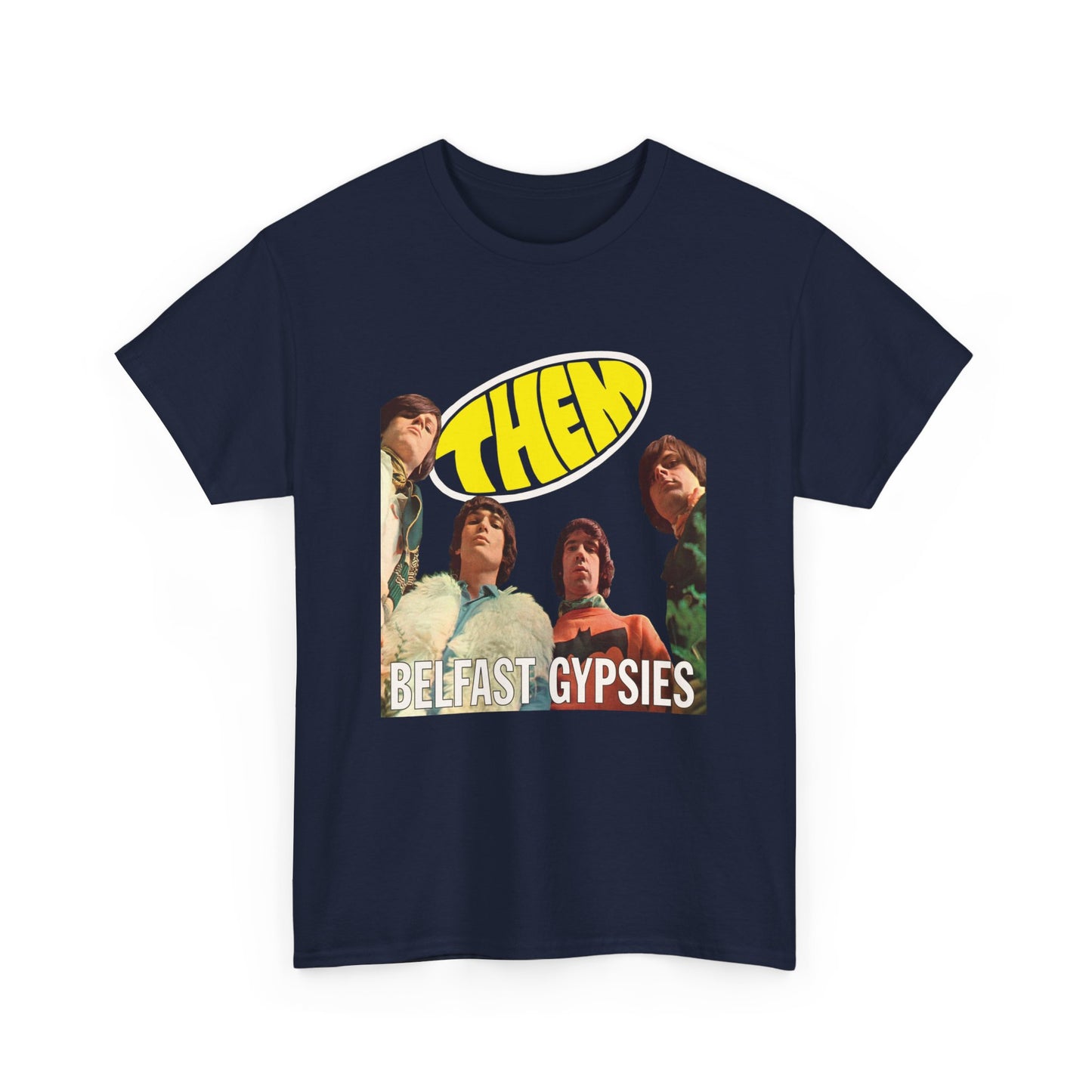1967 them belfast gypsies album cover stretched tshirt