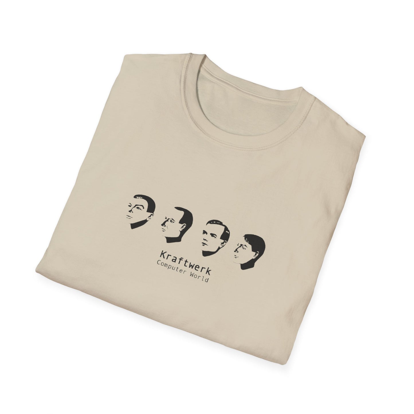 kraftwerk 1981 album computer world logo tshirt