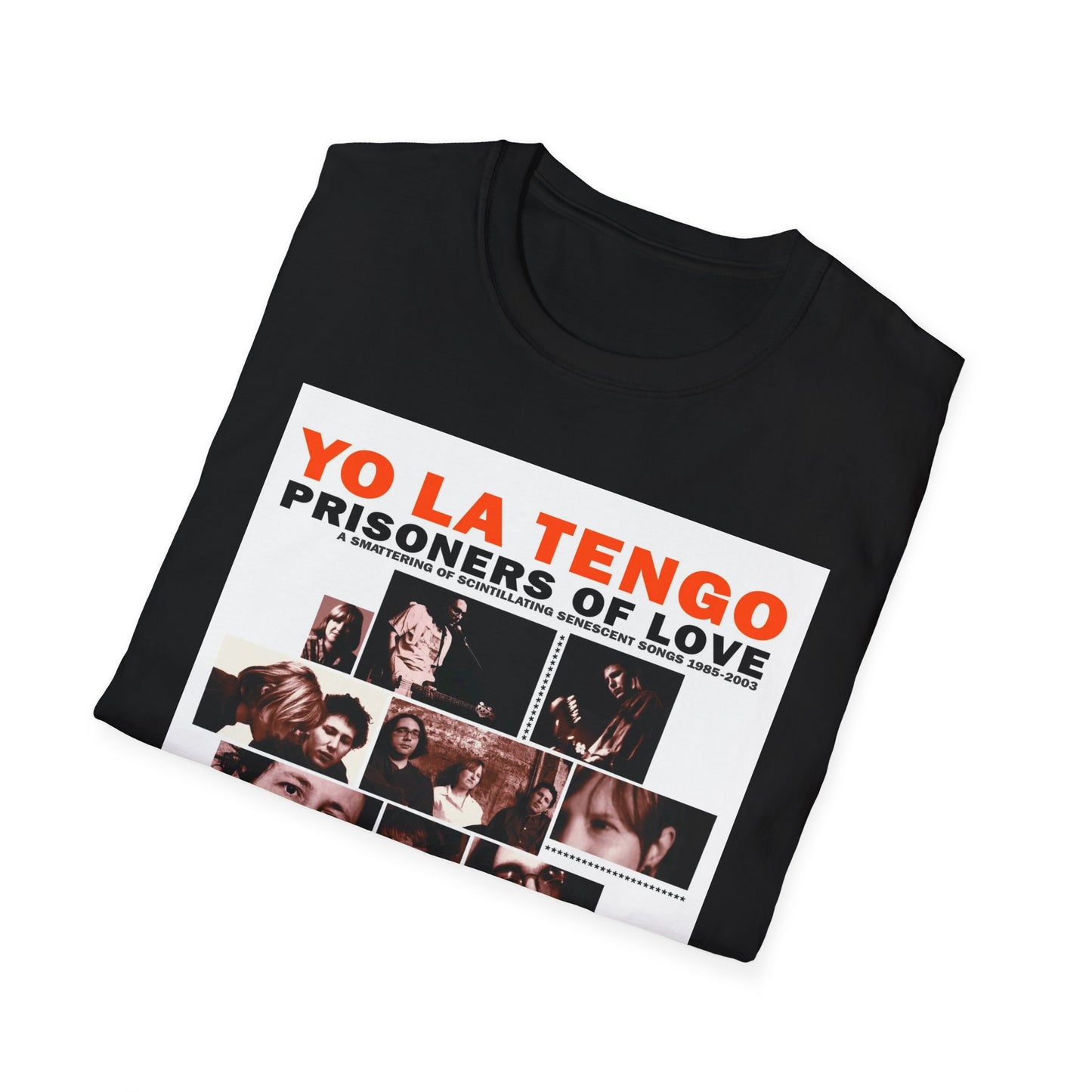 yo la tengo prisoners of love album tshirt