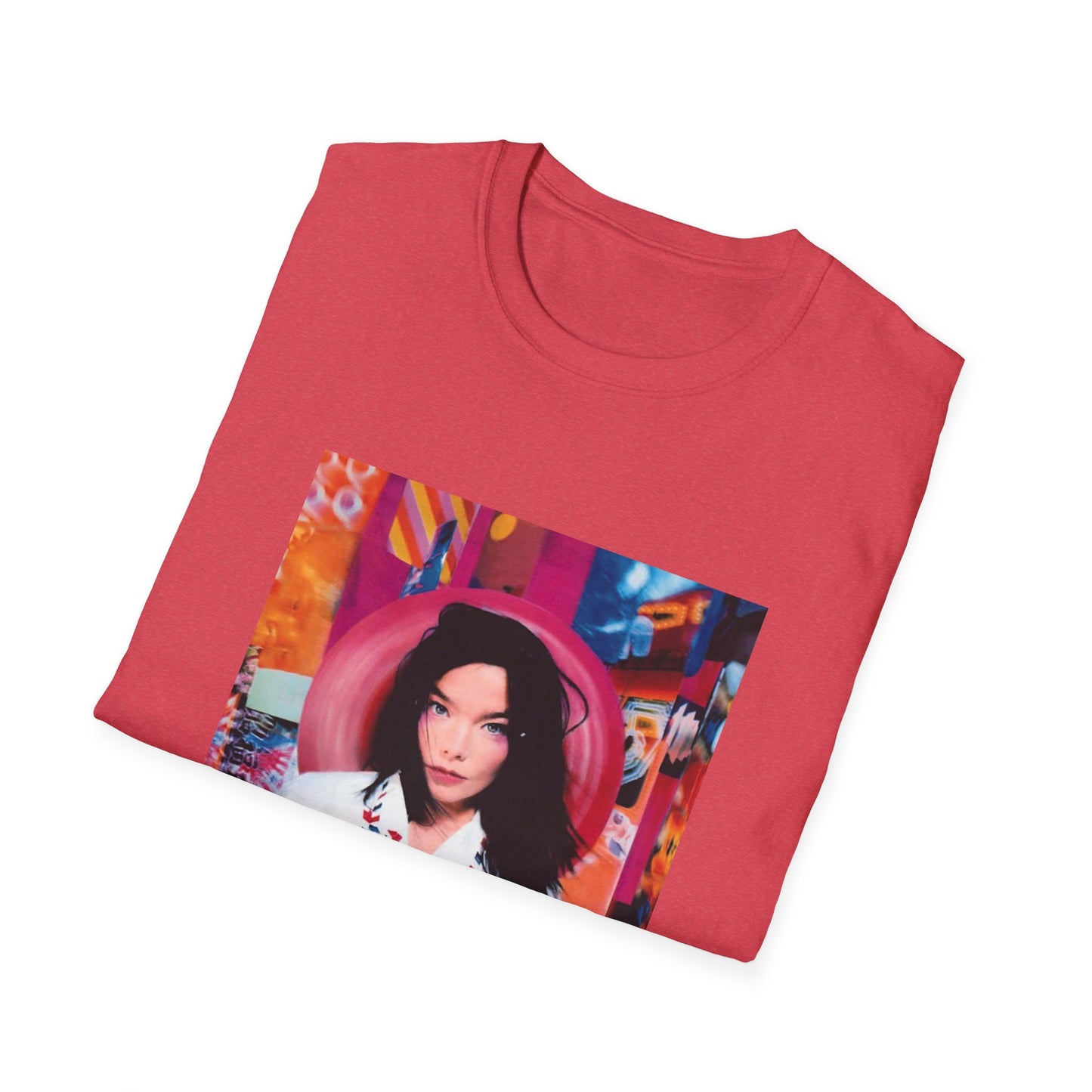 bjork 1995 post album tshirt