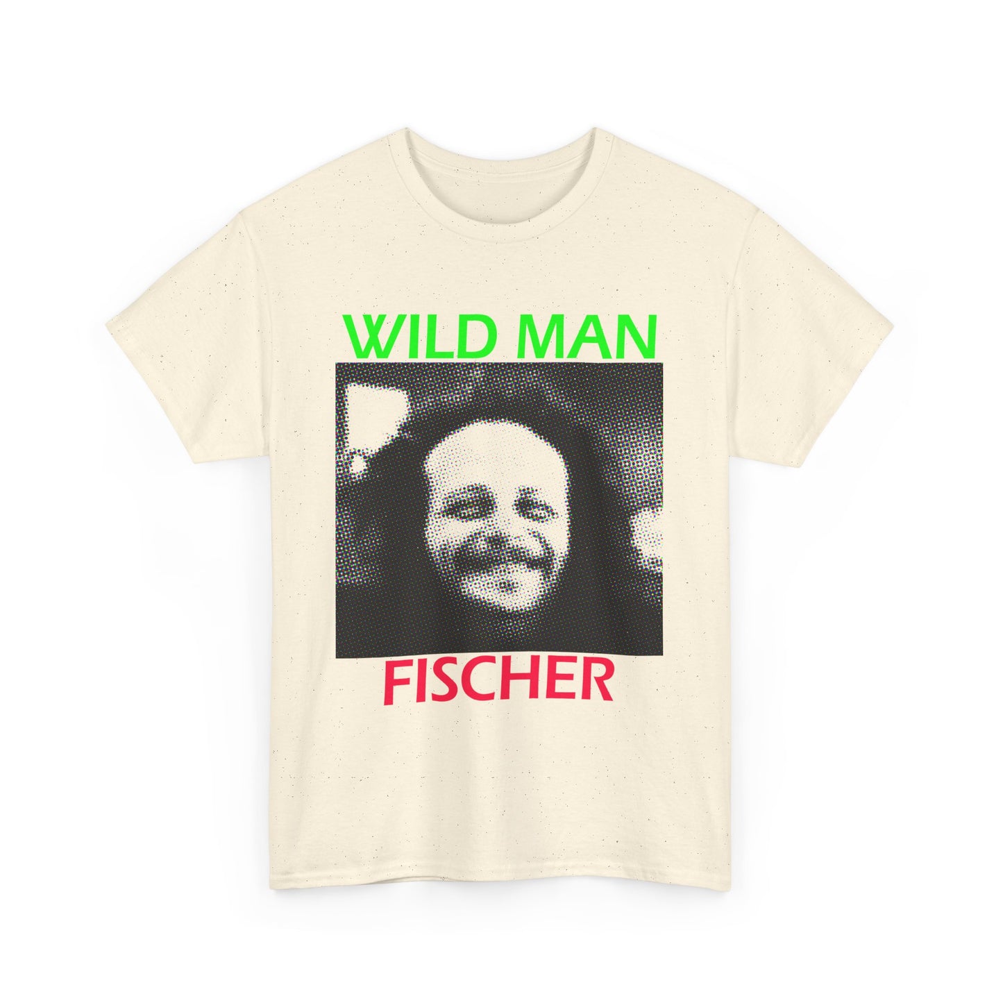 wild man fischer fan art light colour tshirt