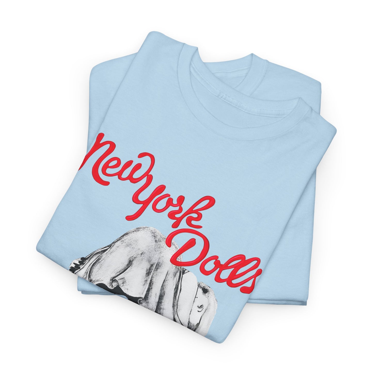 vintage new york dolls reproduction tshirt