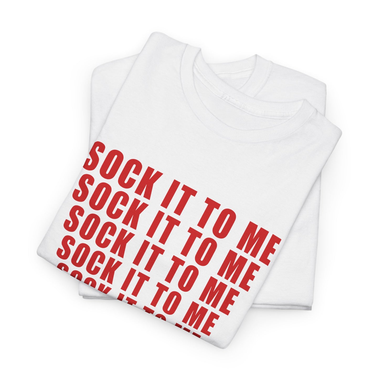 1960s vintage design sock it to me reproduction tshirt