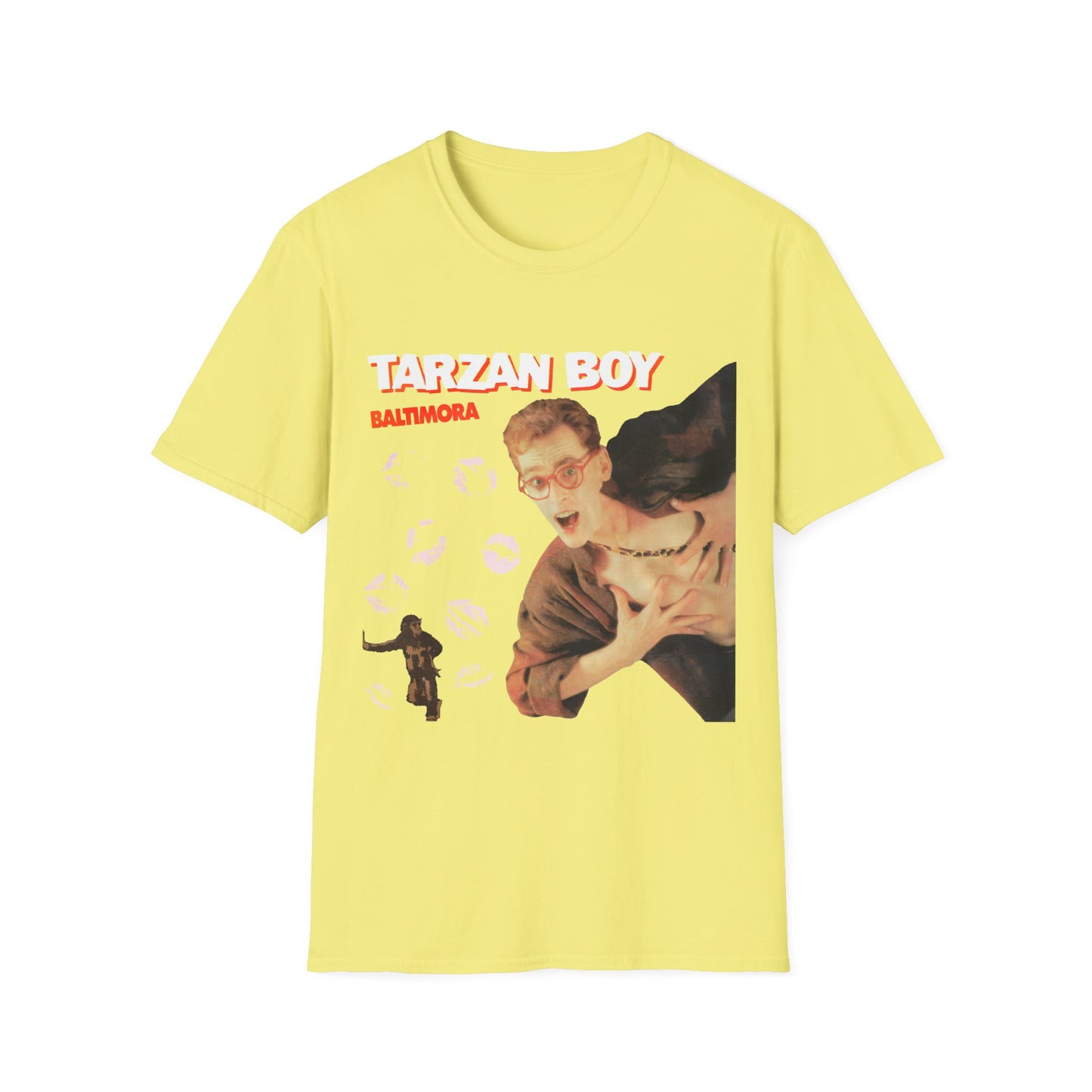 1985 tarzan boy single by baltimora tshirt