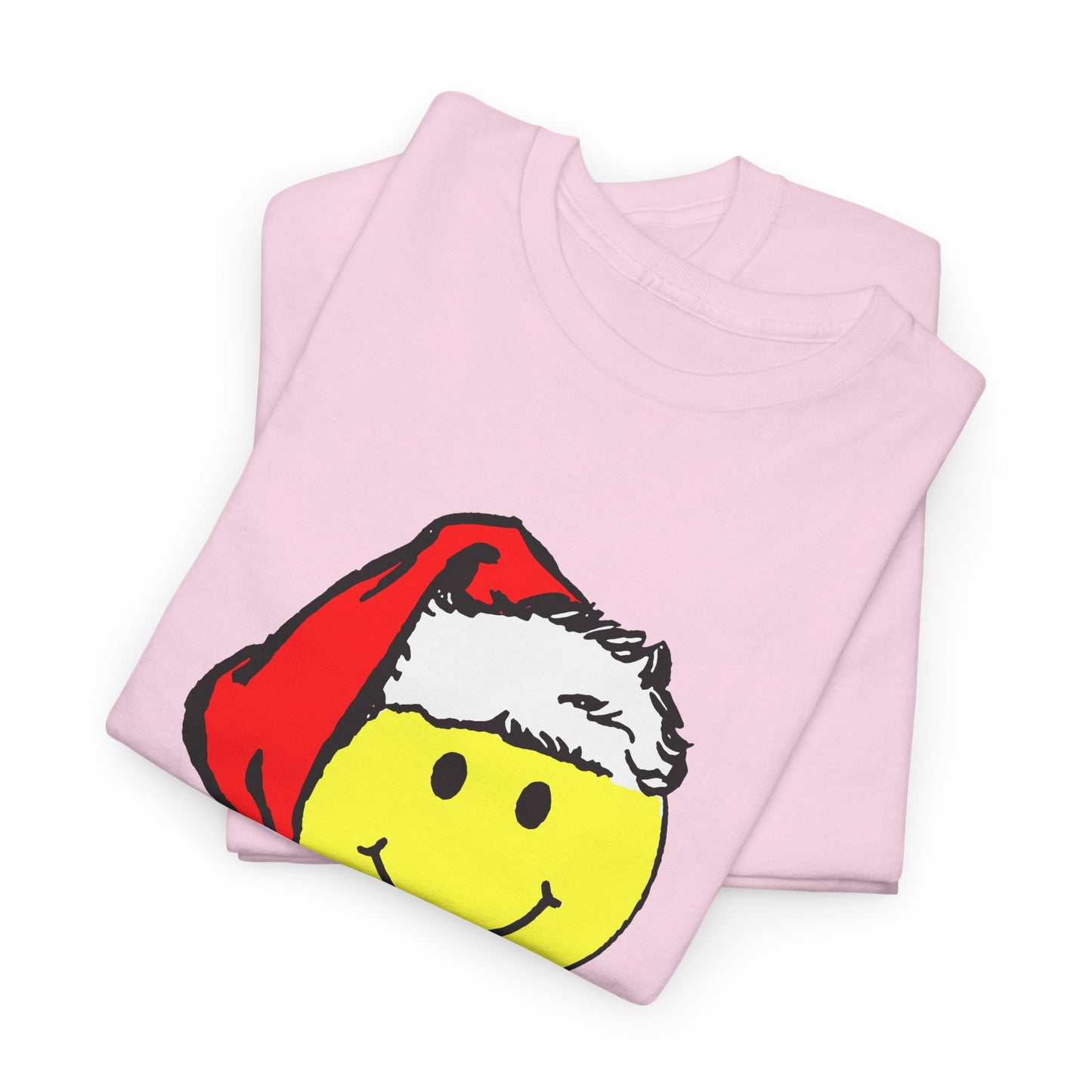 happy face santa 1980s reproduction tshirt