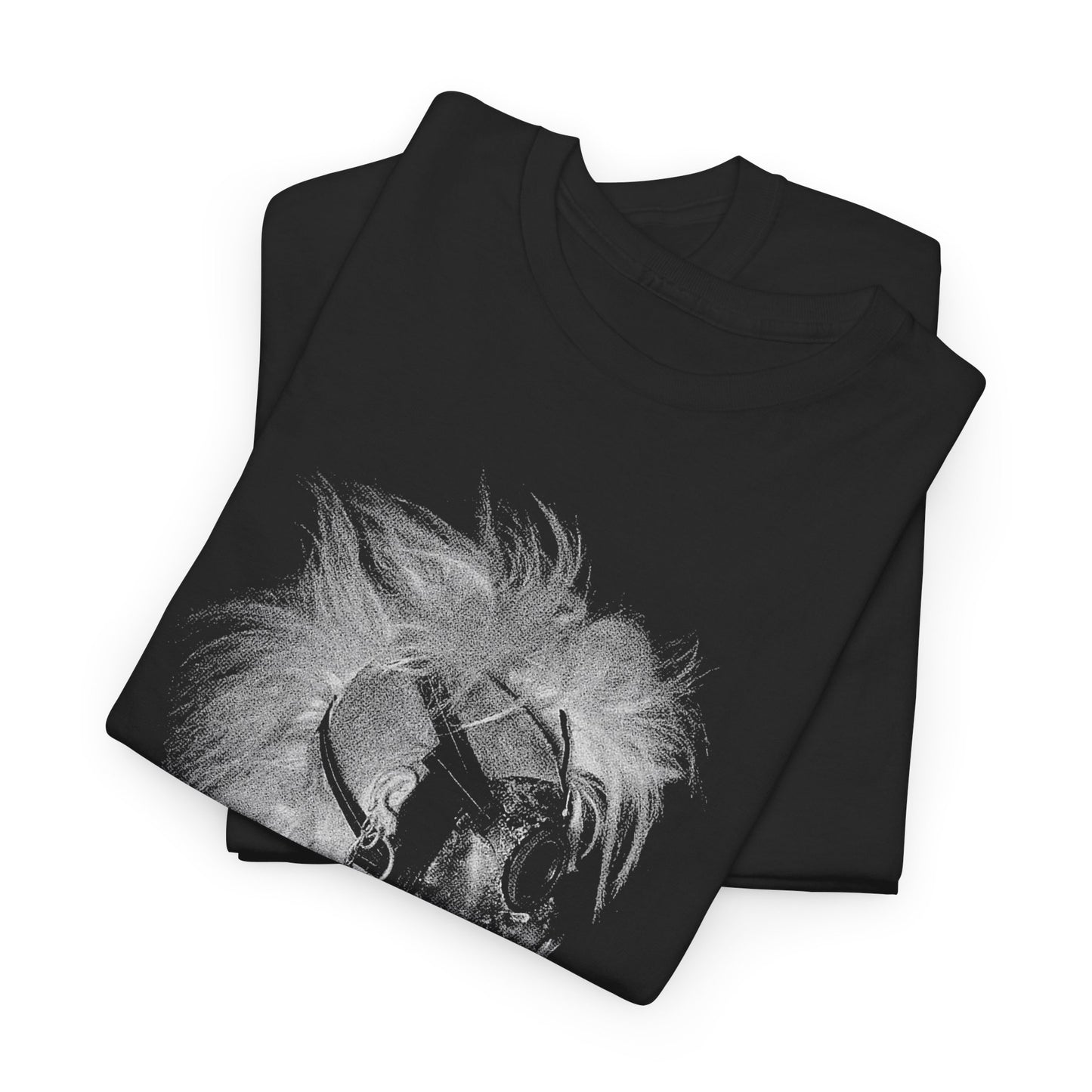 girl in gas mask tshirt