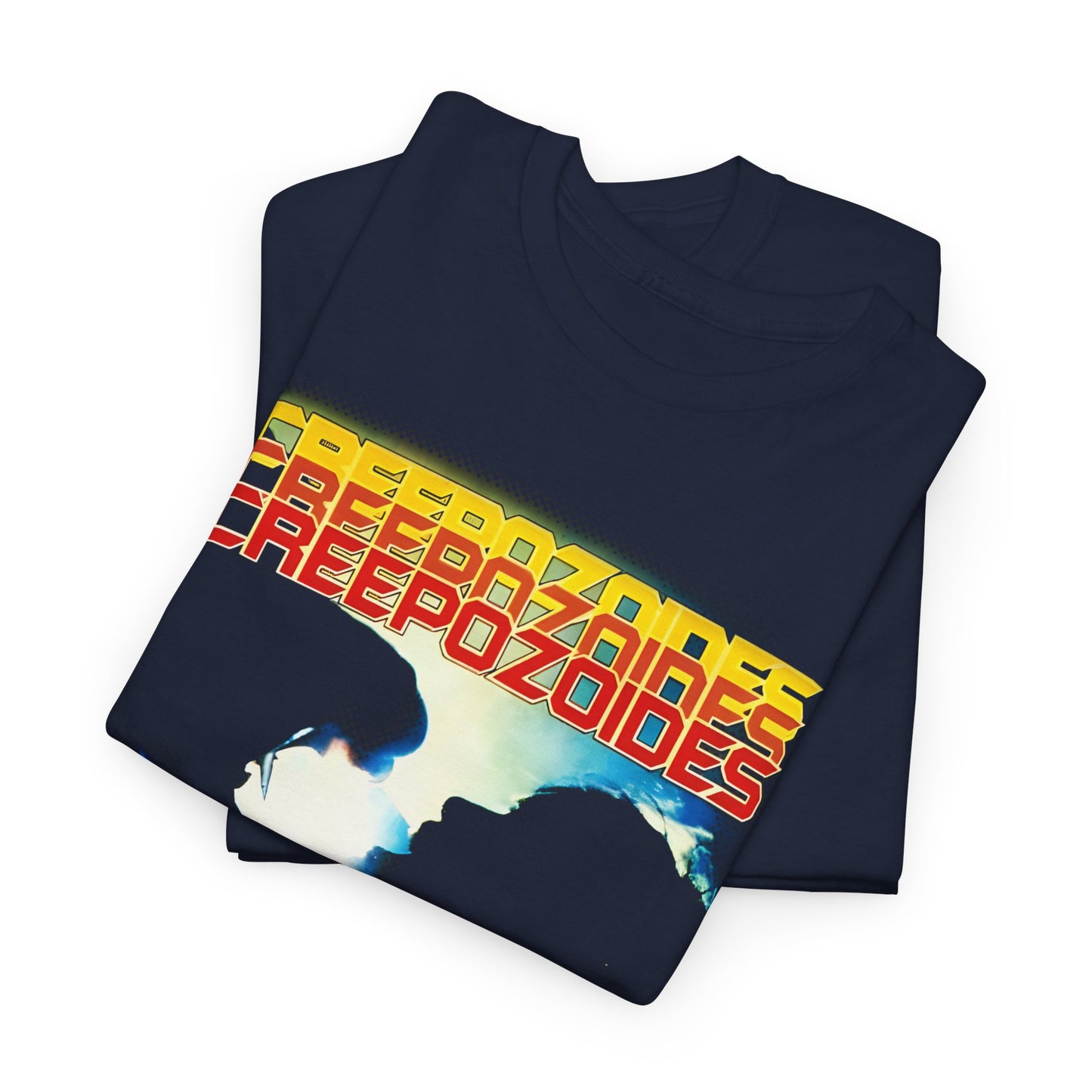 1987 creepozoids spanish vhs movie cover custom edit tshirt