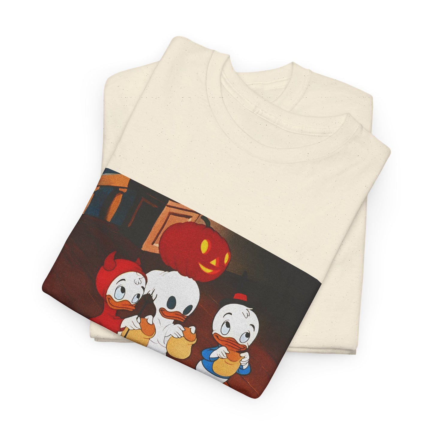 1982 huey dewey and louie halloween cartoon reproduction tshirt