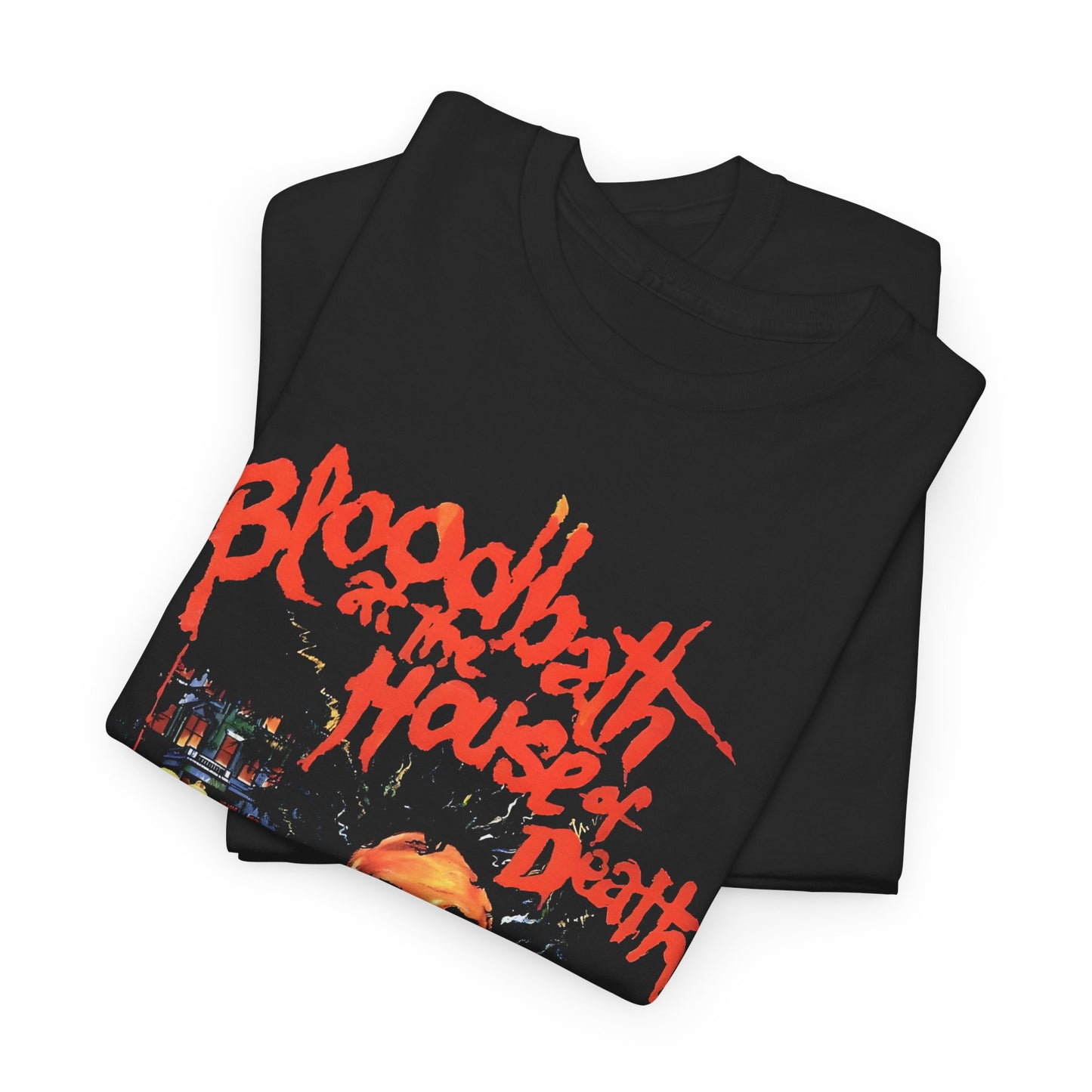 1984 bloodbath at the house of death horror movie poster tshirt