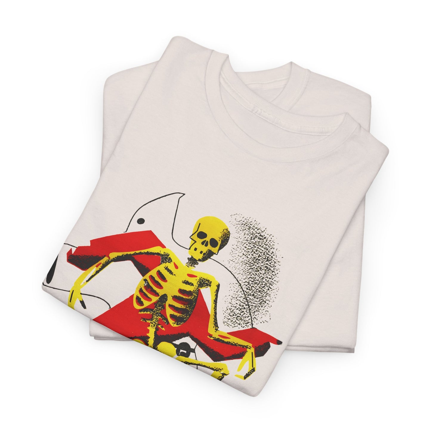 early 1900s dancing skeleton by spanish painter manolo prieto reproduction tshirt