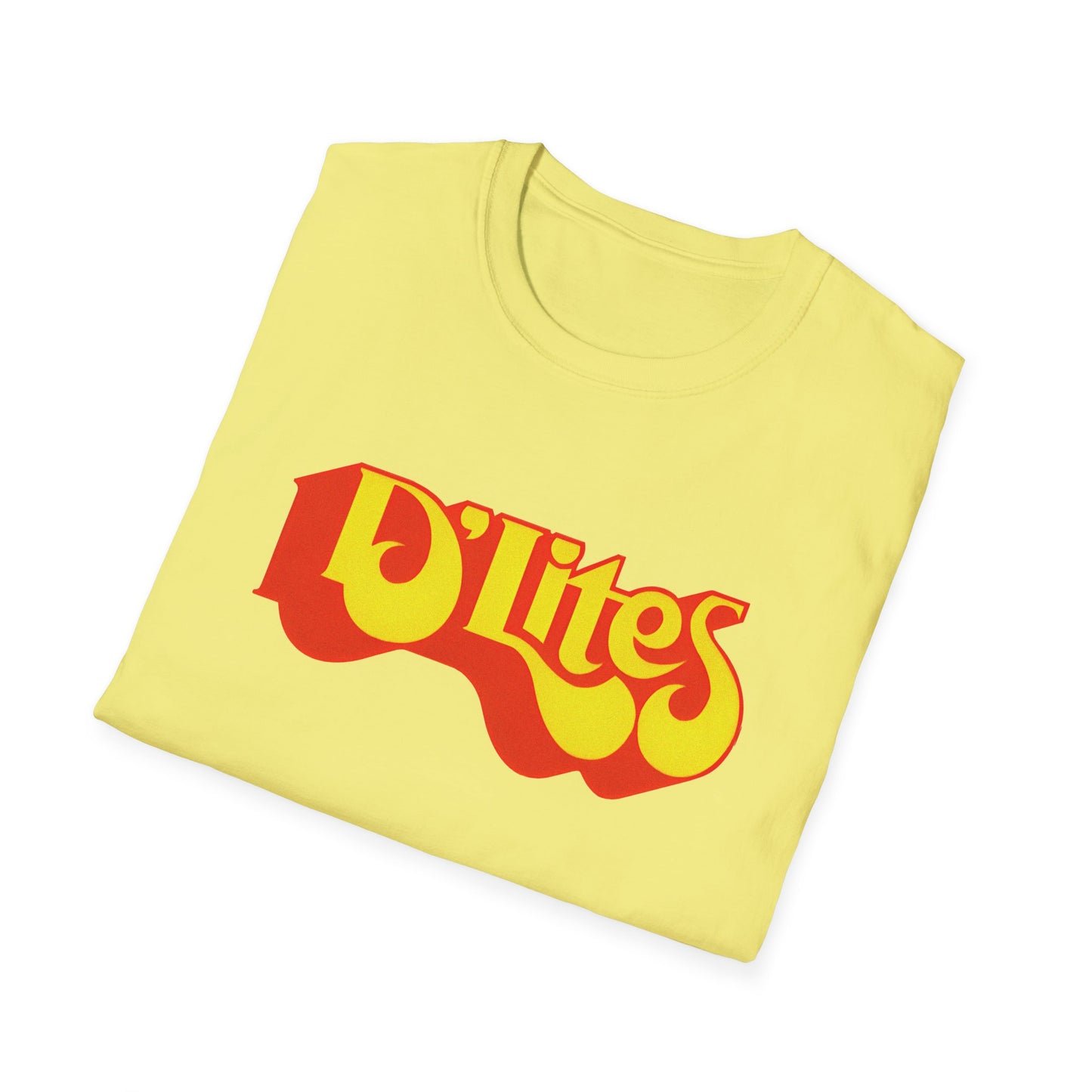 vintage defunct d lites healthy fast food logo tshirt