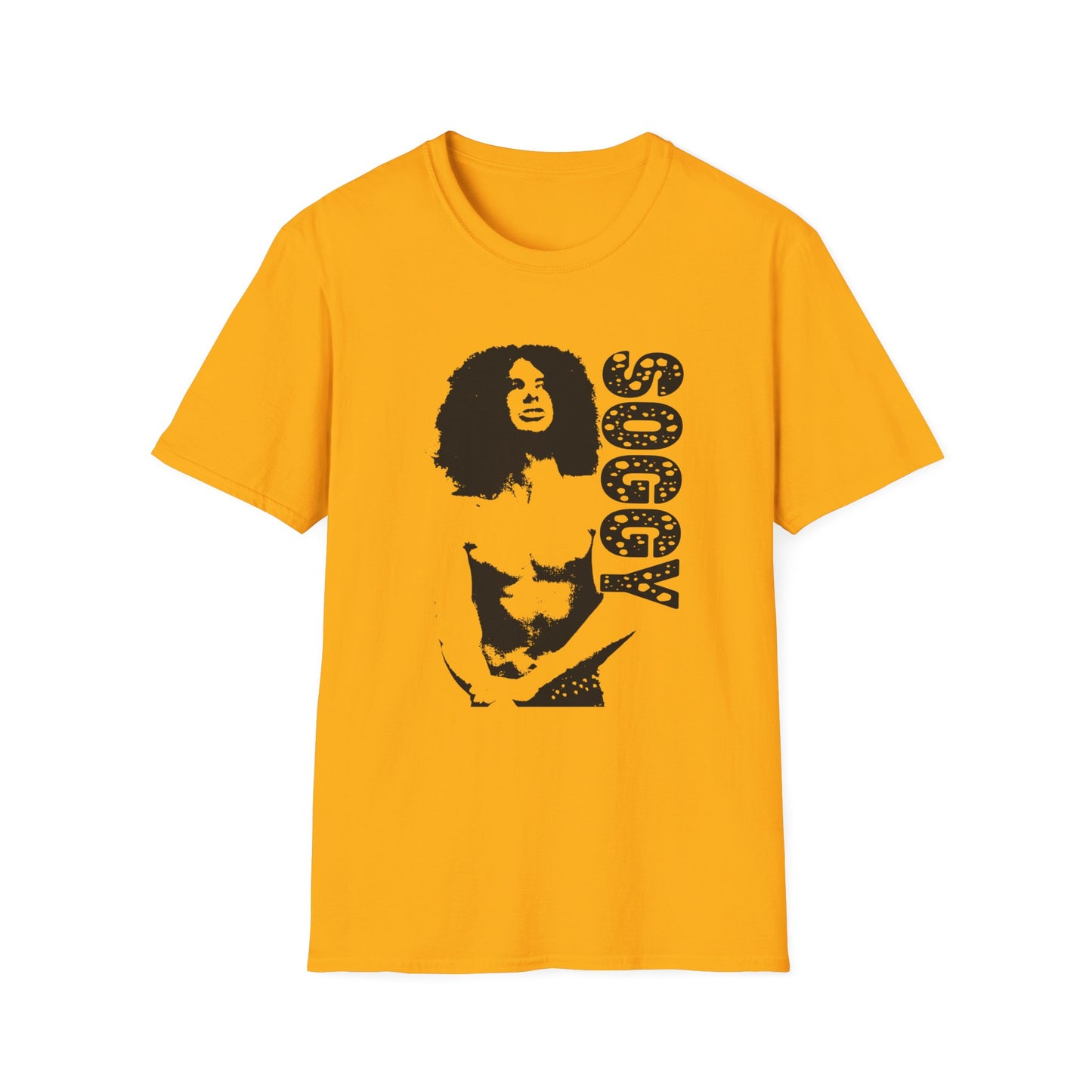 1980s french hard rock band soggy fan art tshirt