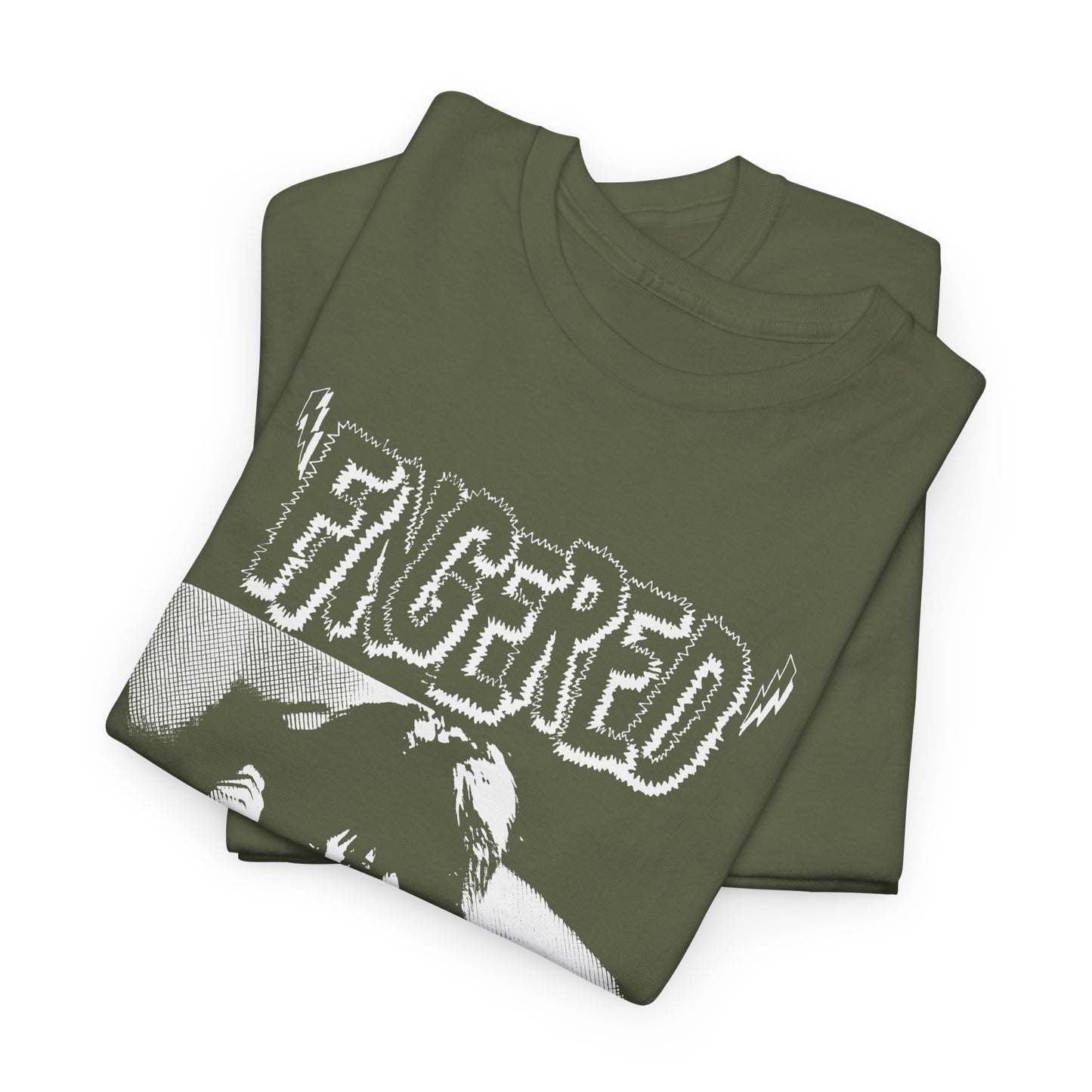 1986 short film fingered with lydia lunch movie poster stretched graphic tshirt