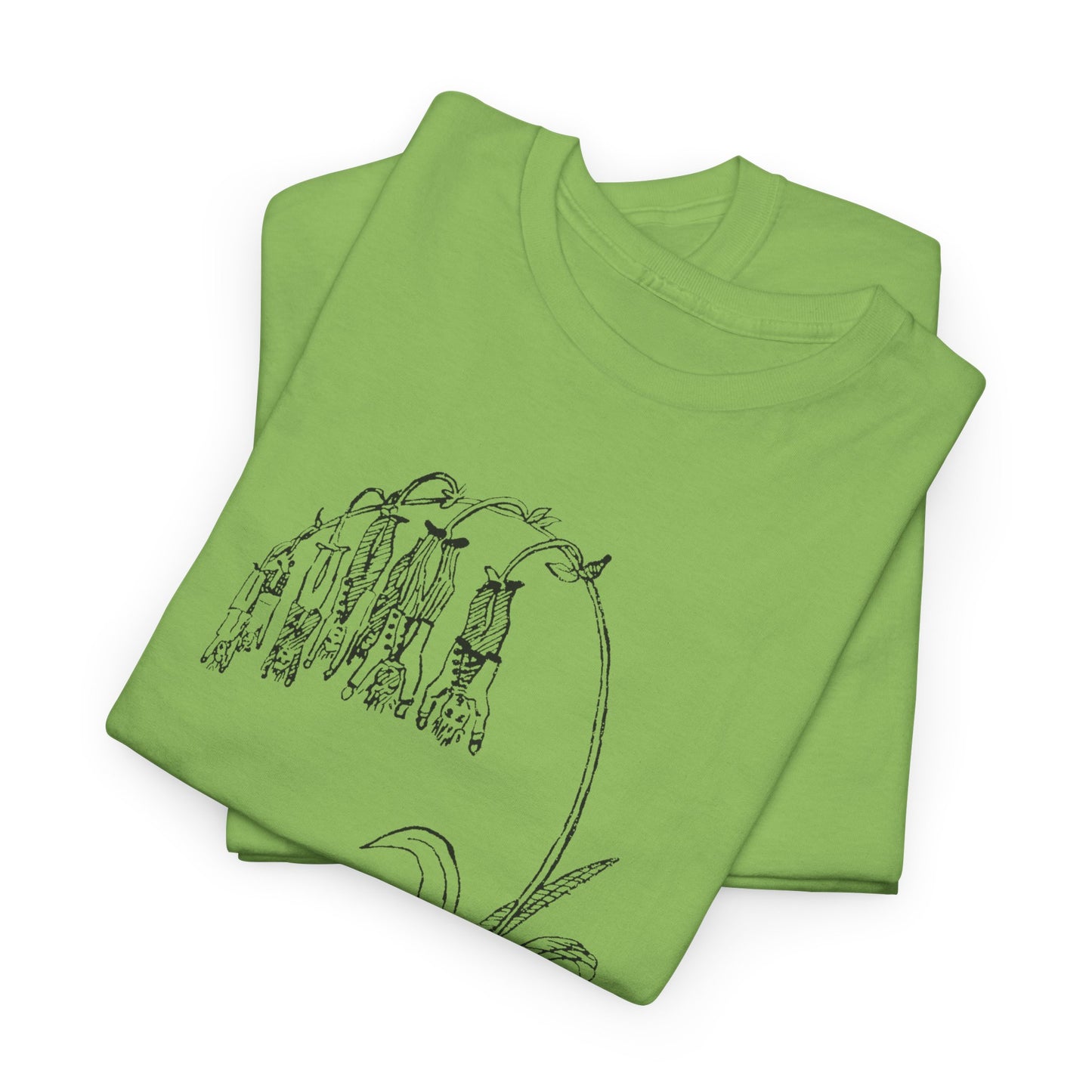 1887 edward lear nonsense botany many peeplia upsidownnia tshirt