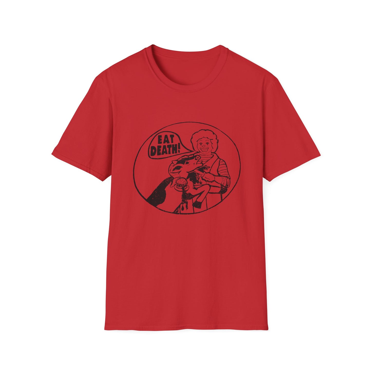 eat death carnivore meme vintage '90s repro tshirt