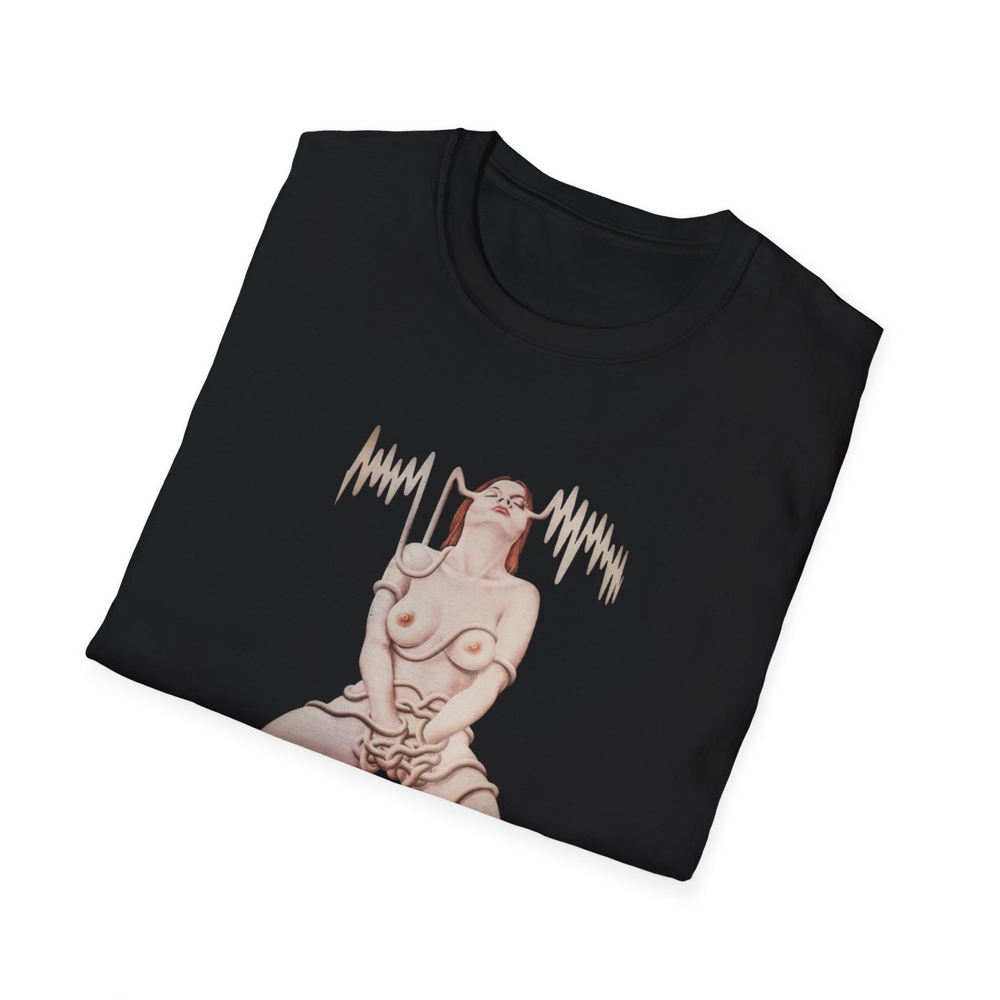 sci fi music girl john holmes illustration tshirt