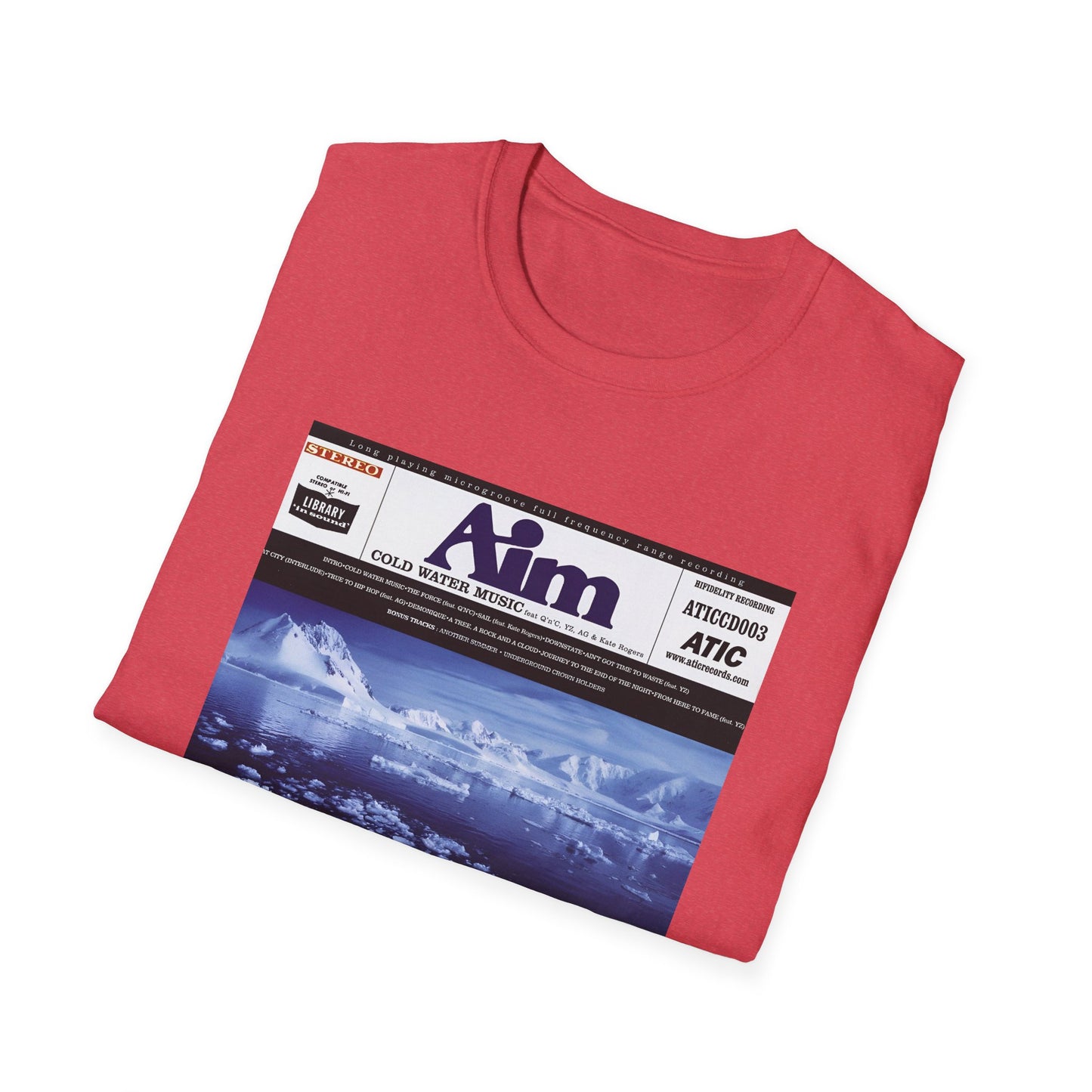 aim 1999 cold water music album tshirt