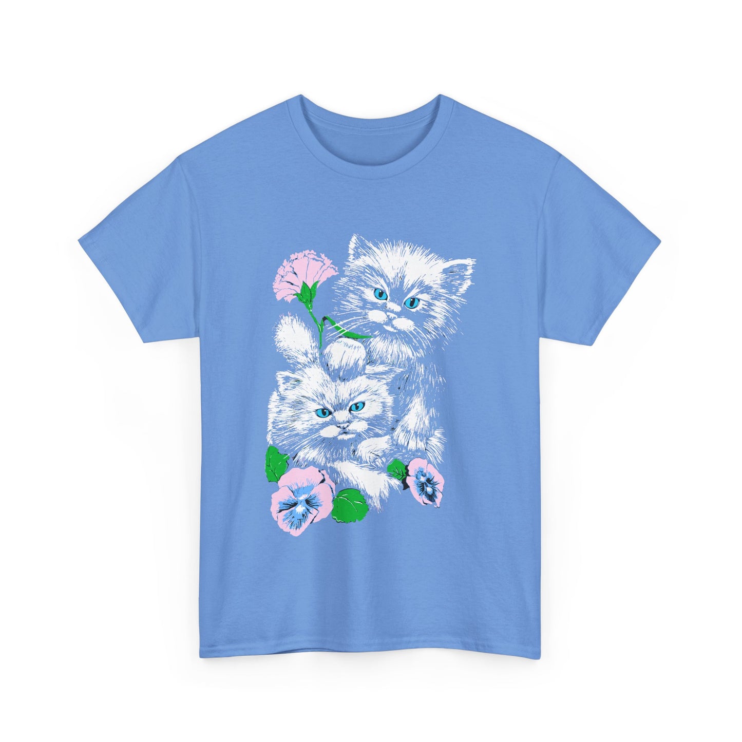 1980s distressed vintage cats reproduction tshirt