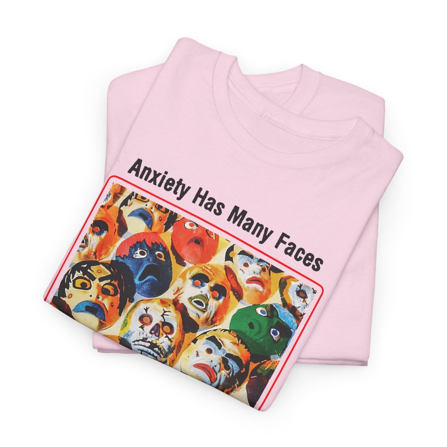 vintage xanax anxiety has many faces but there is only one tshirt