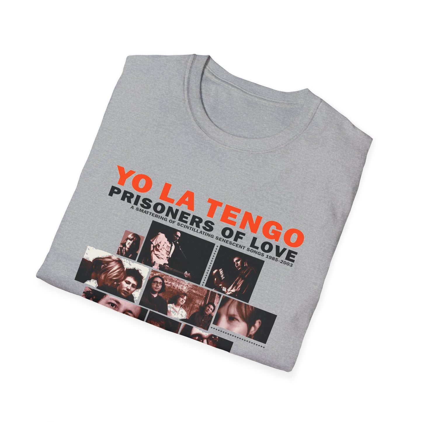 yo la tengo prisoners of love album tshirt