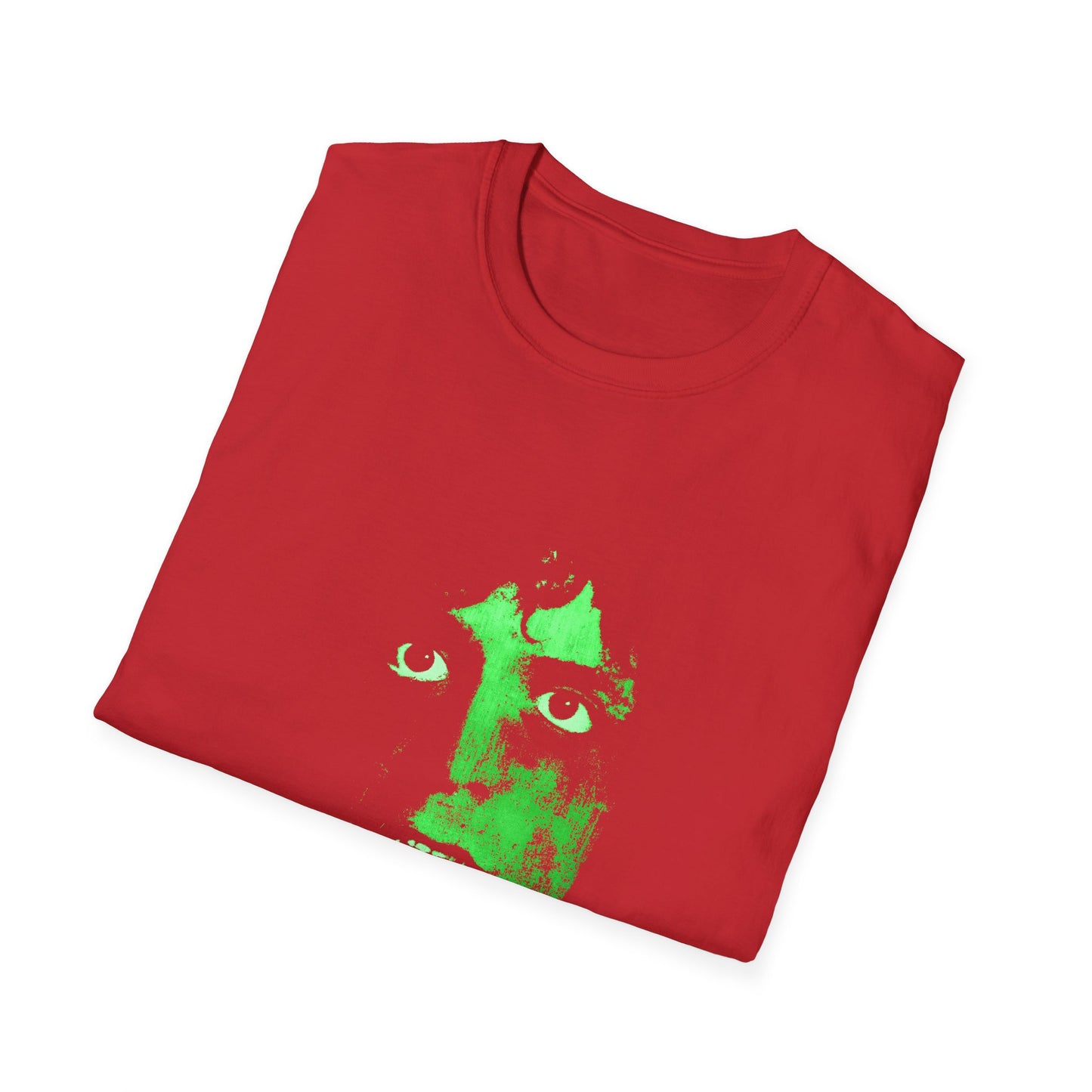neon green rock and roll animal fan art tshirt