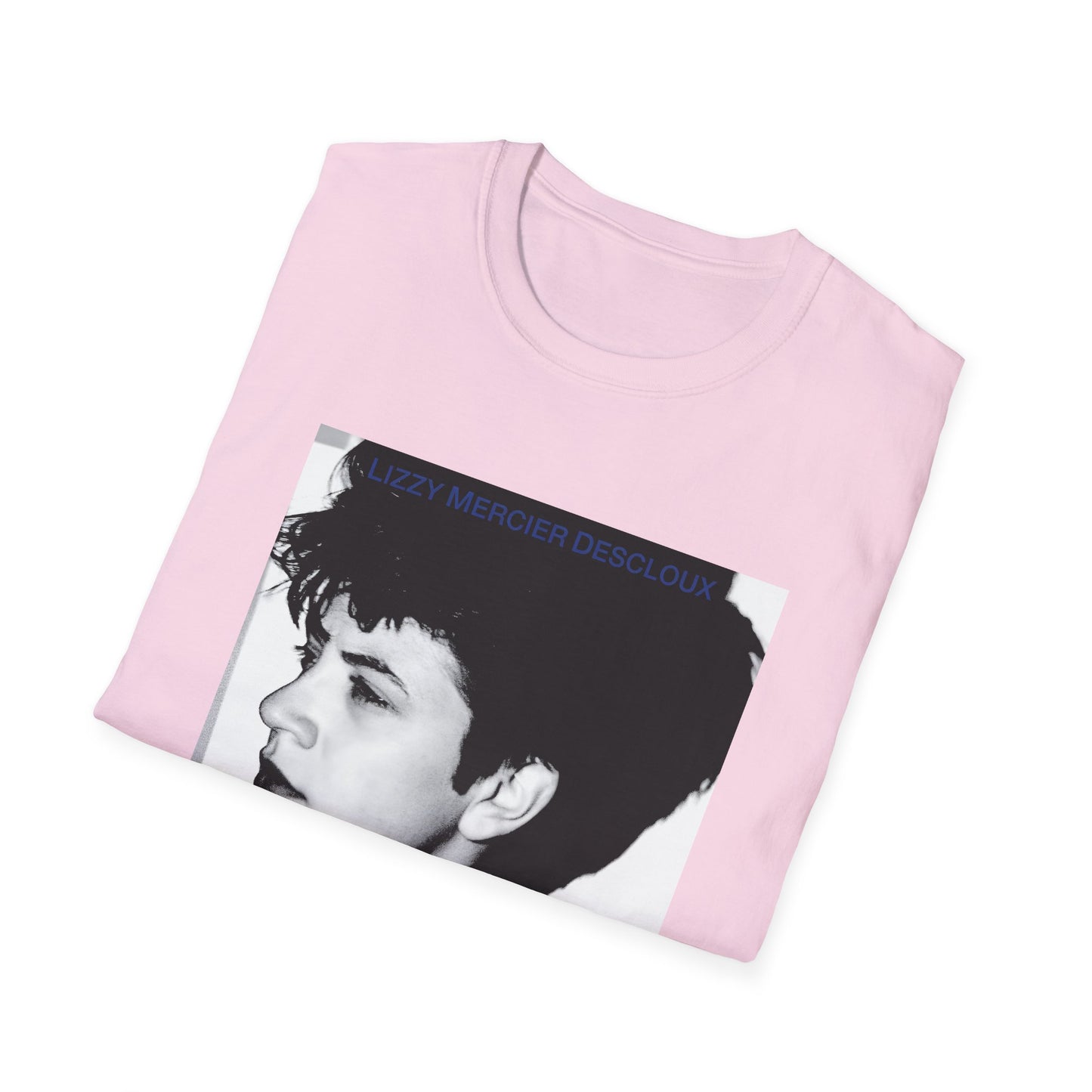 lizzy mercier descloux 1979 press color album cover tshirt