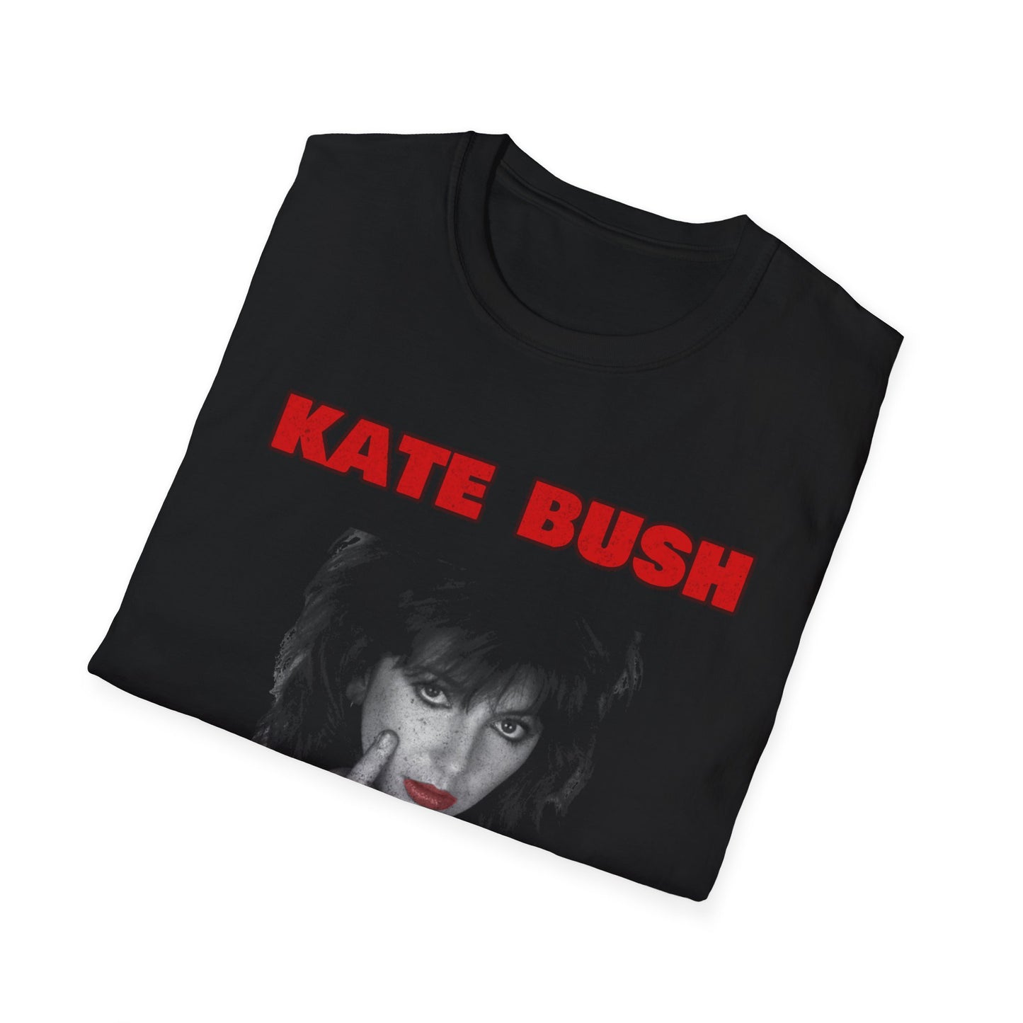 kate bush fan art design middle finger distressed style tshirt
