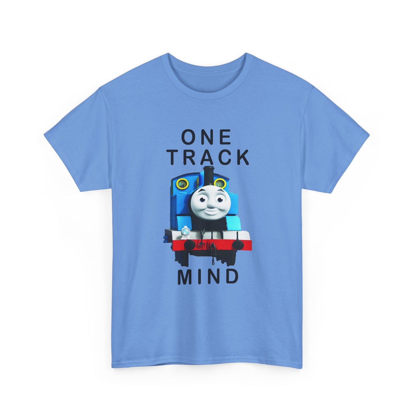 thomas the tank engine one track mind dumb tshirt