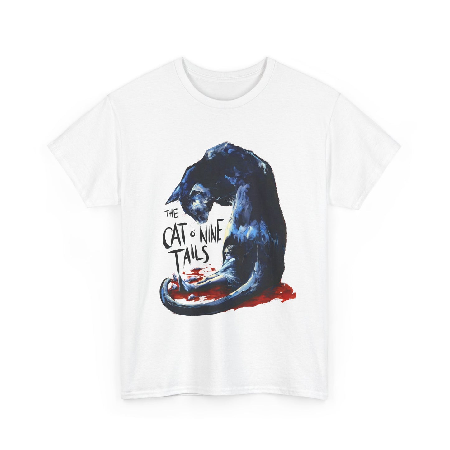 1971 the cat o nine tails special edition movie poster tshirt