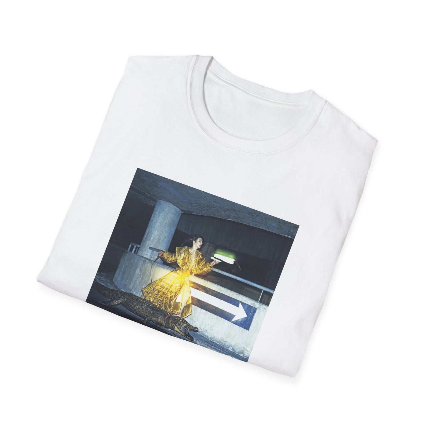 kate bush walking a crocodile in fong leng through the barbican car park tshirt