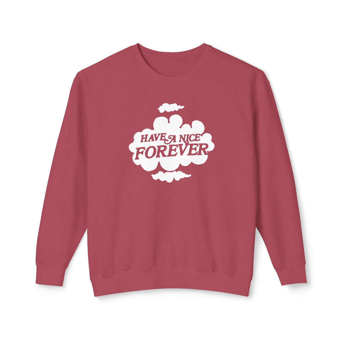 vintage 1980s "have a nice forever" 100% cotton sweatshirt