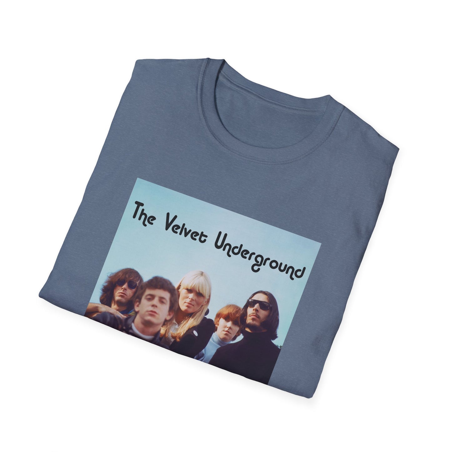 the velvet underground band photo in colour tshirt