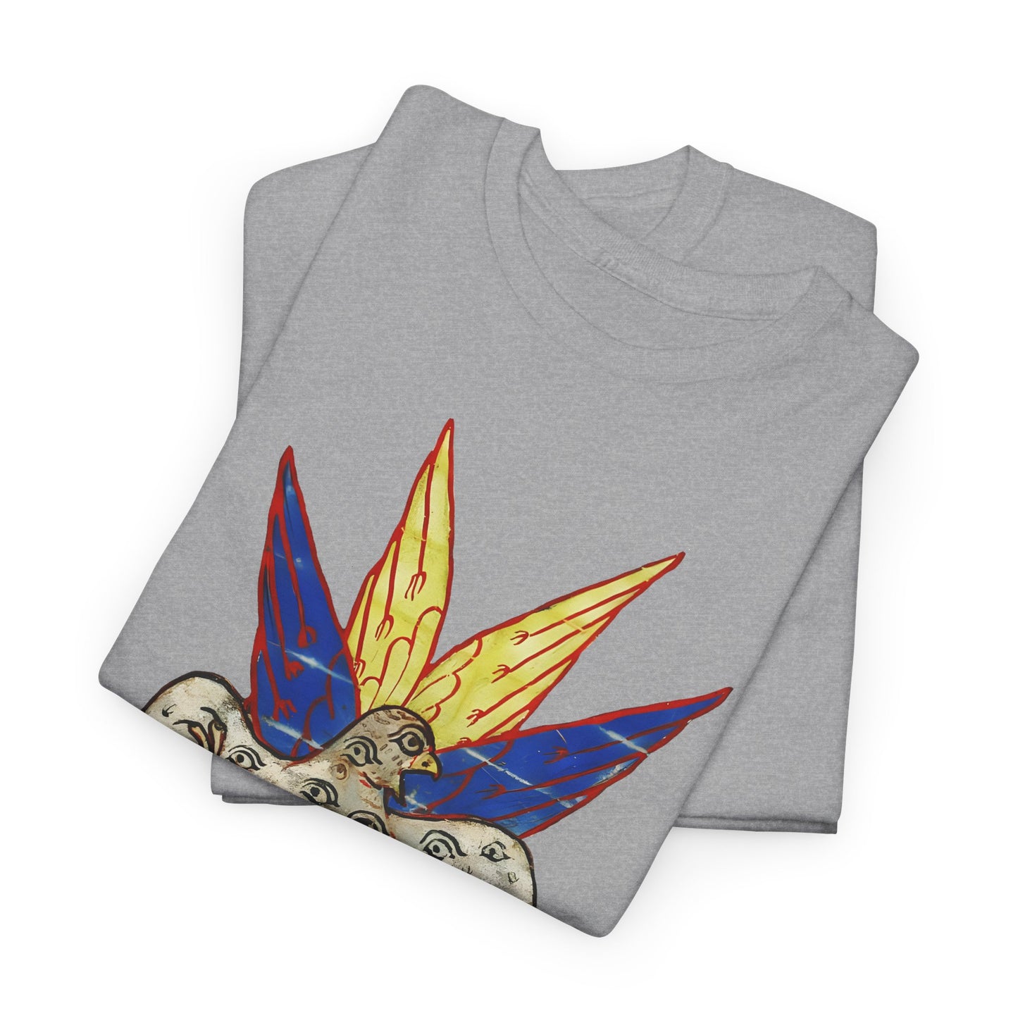 13th century gothic illuminated manuscript of the book of revelation seraph tshirt