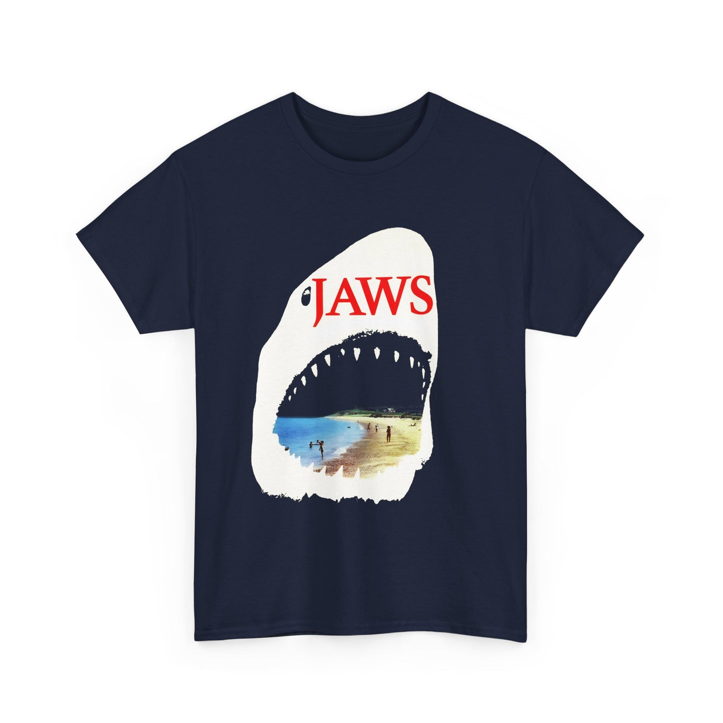 1974 peter benchley jaws book cover tshirt