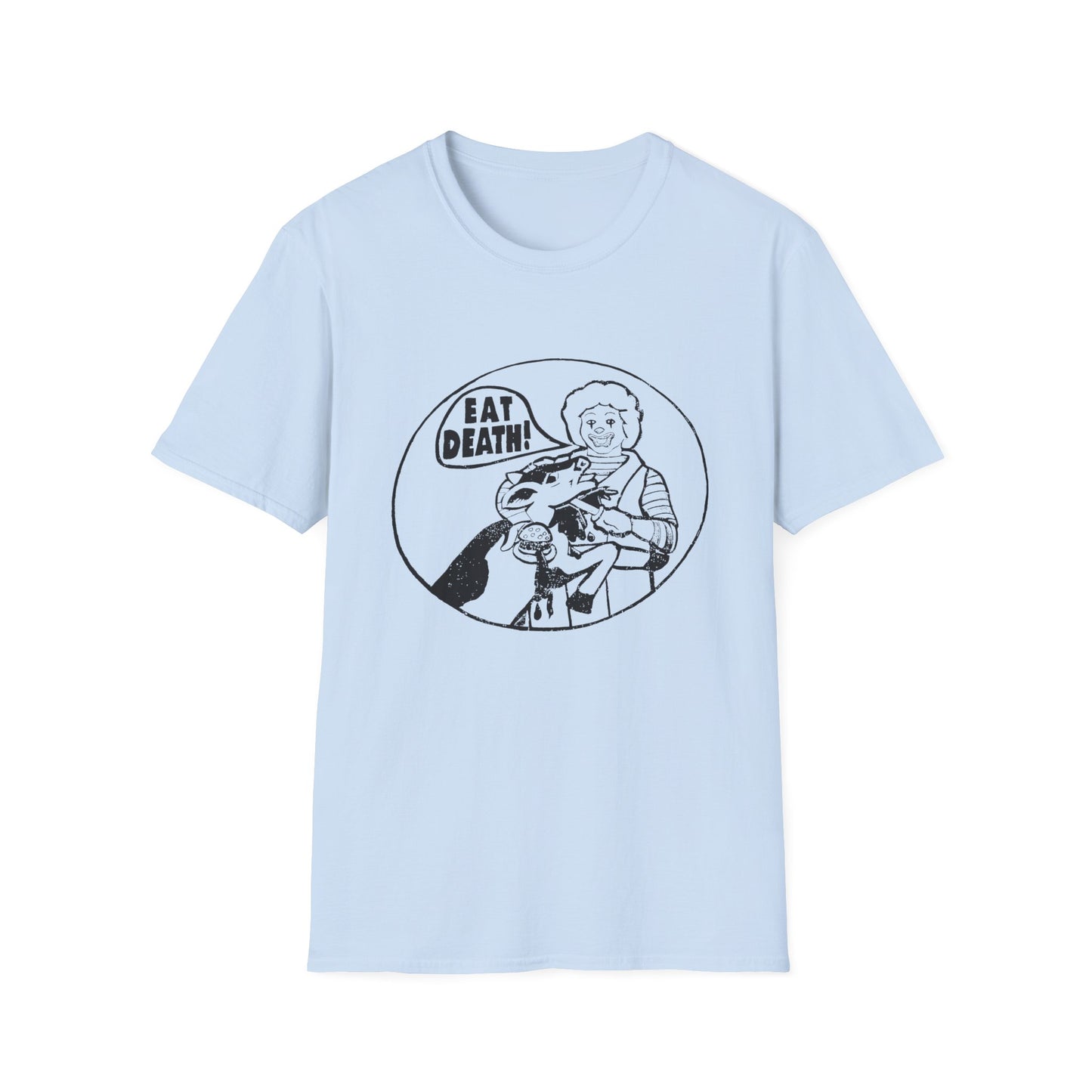 eat death carnivore meme vintage '90s repro tshirt