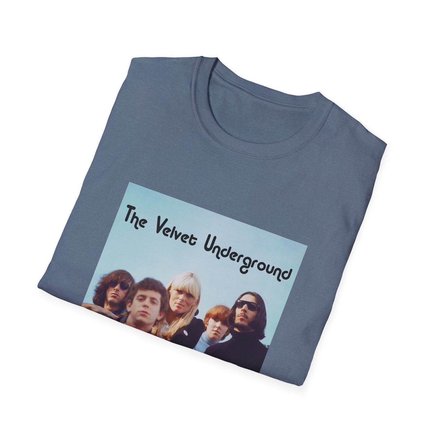 the velvet underground band photo in colour tshirt