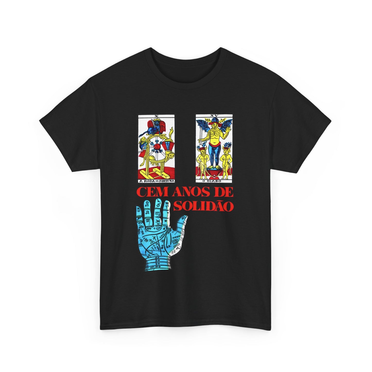 1980s book cover for one hundred years of solitude by gabriel garcía márquez tshirt